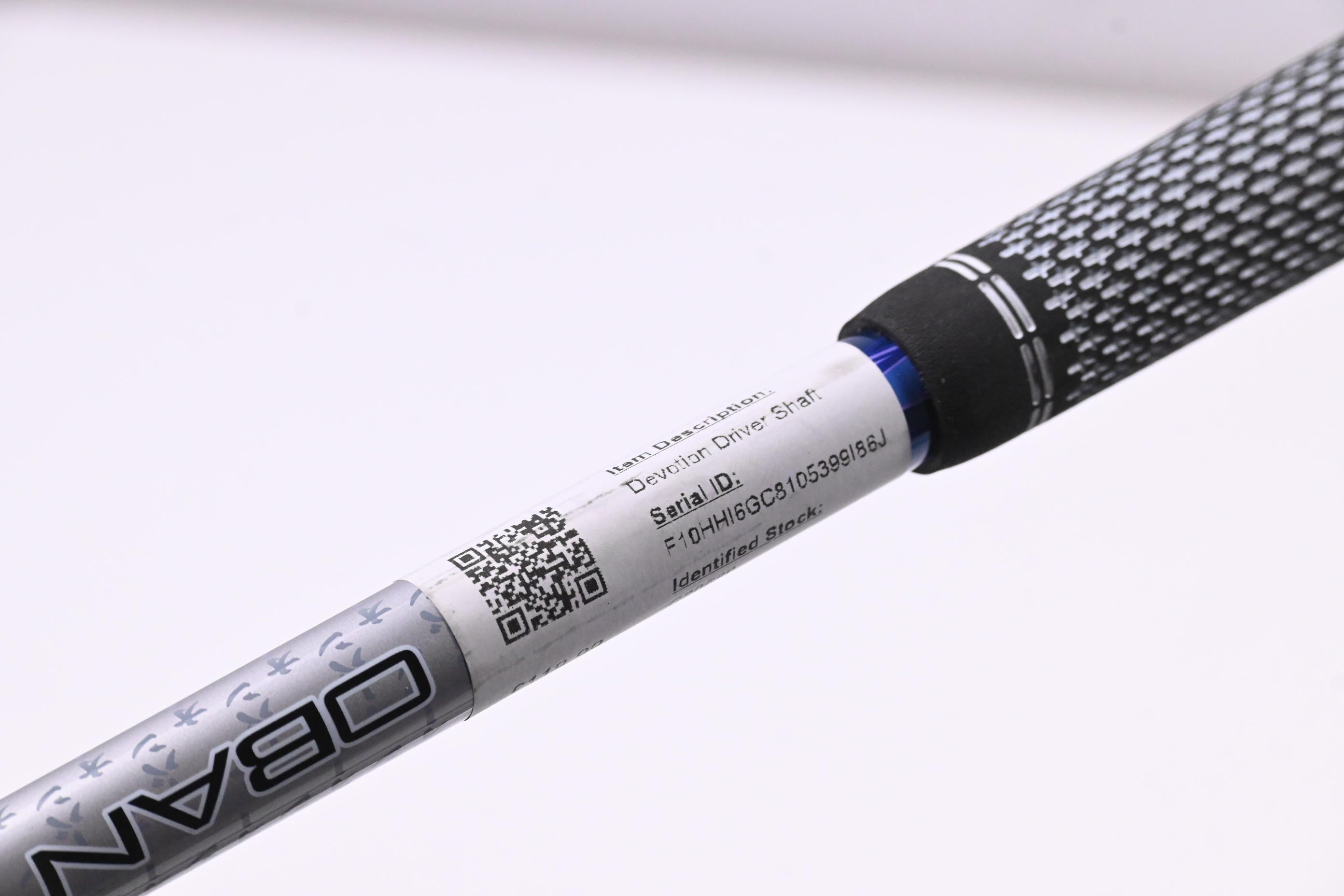 Oban Devotion 75 Driver Shaft / Stiff Flex / Taylormade 2nd Gen
