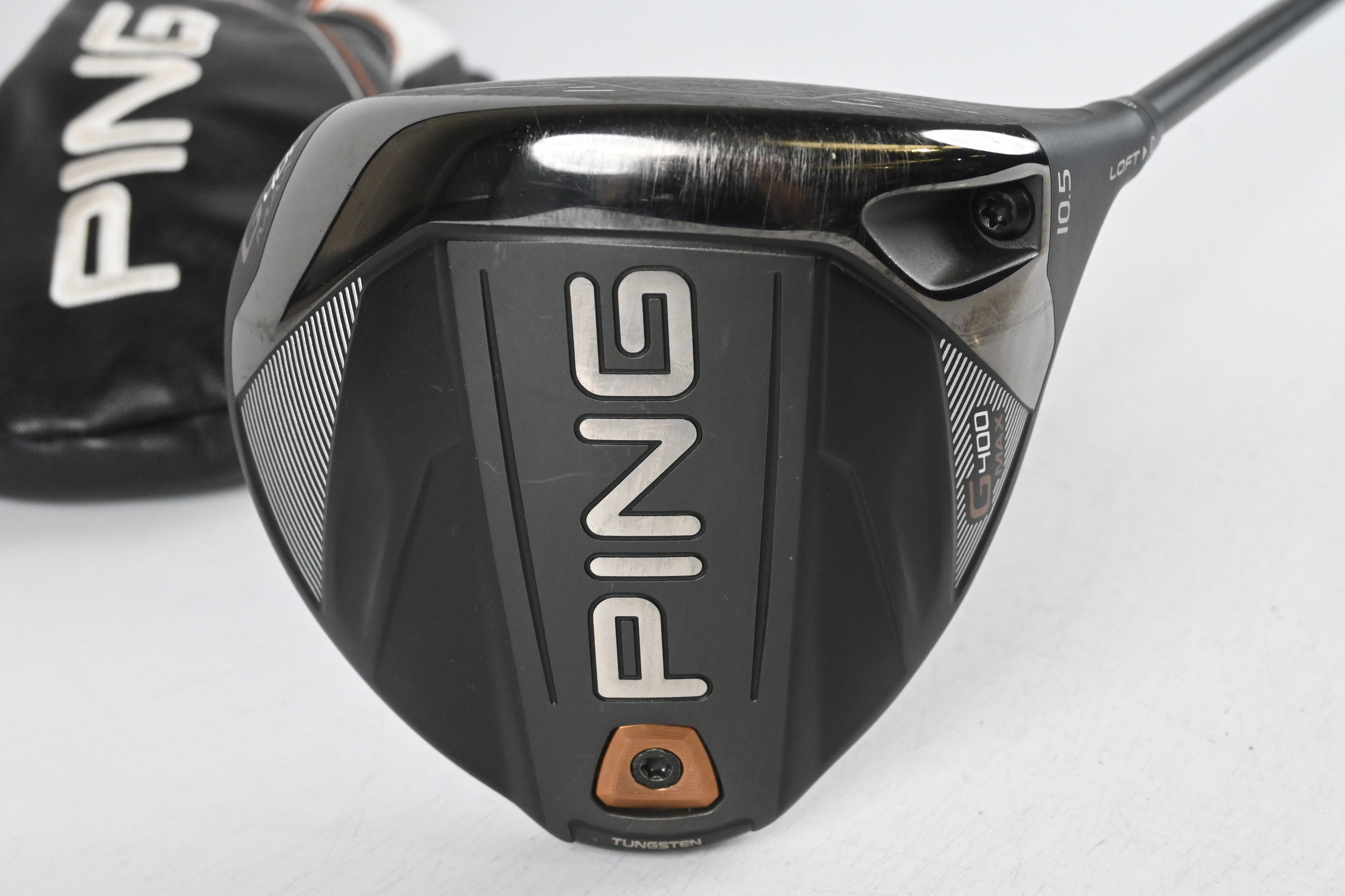 Ping G400 Max Driver / 10.5 Degree / Stiff Flex HZRDUS Hand Crafted Black 62