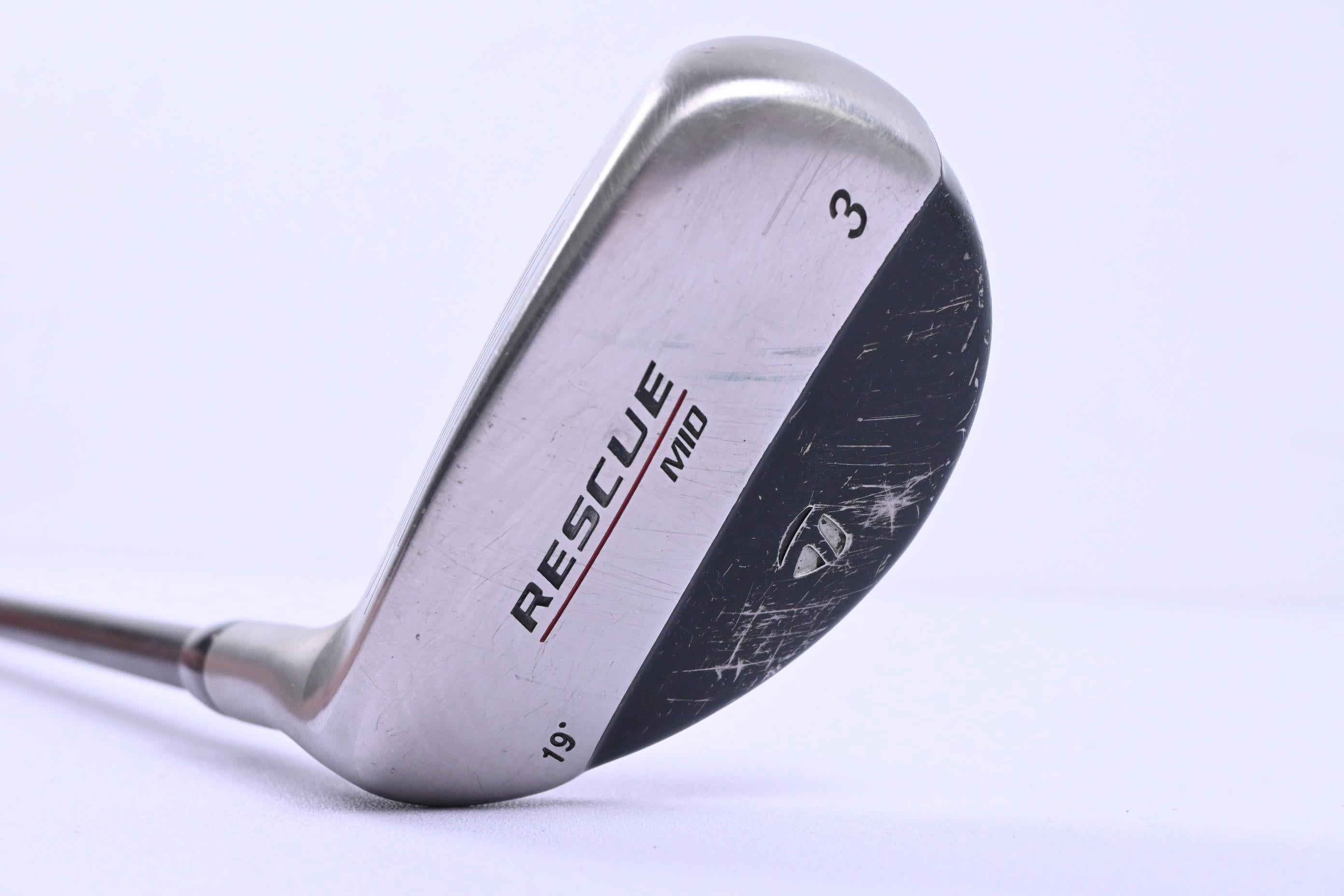 Left Hand Taylormade Rescue #3 Hybrid / 19 Degree / Regular Flex Taylormade Ultralite