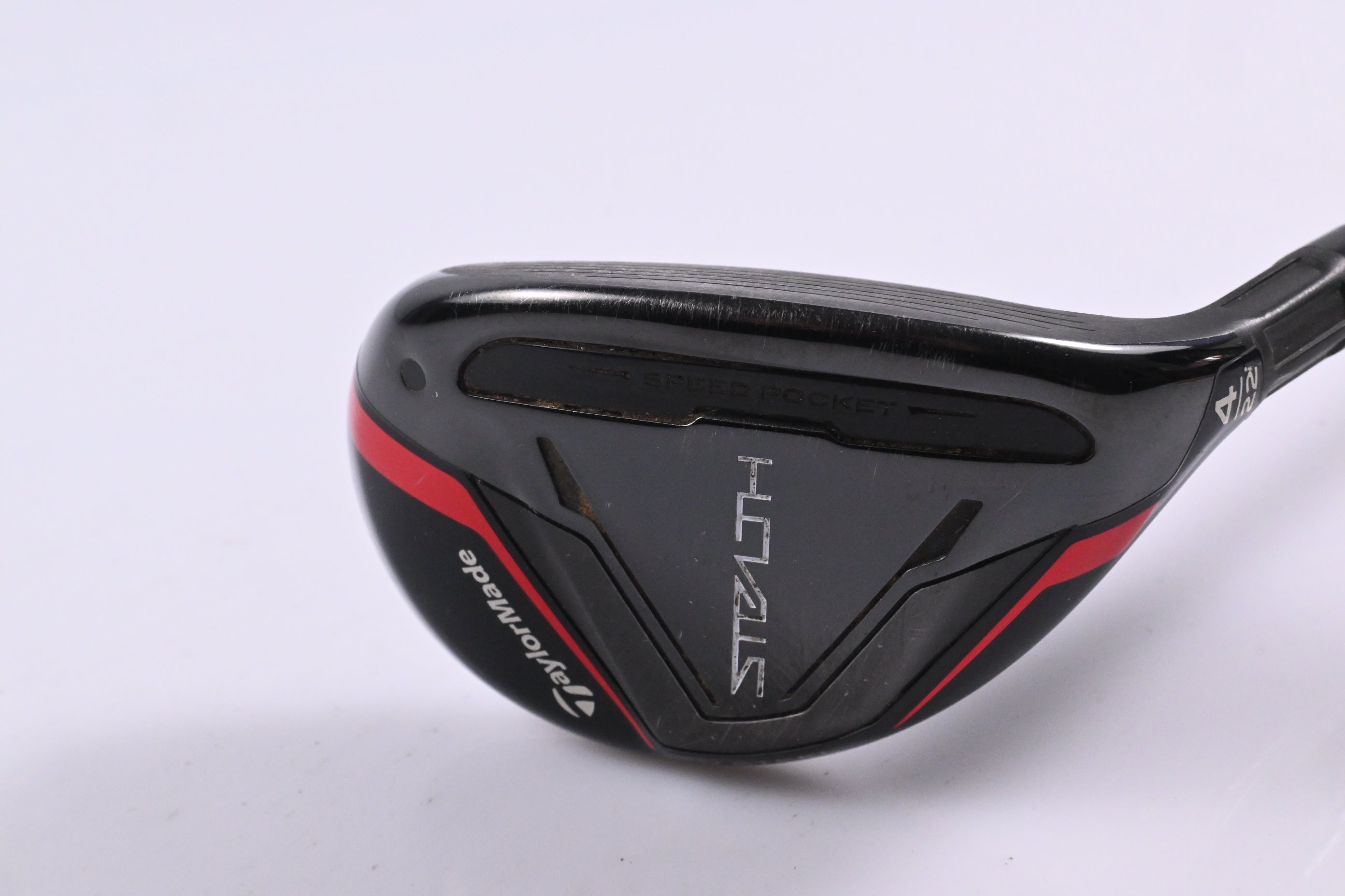 Taylormade Stealth #4 Hybrid / 22 Degree / Regular Flex Ventus Red 6 Shaft