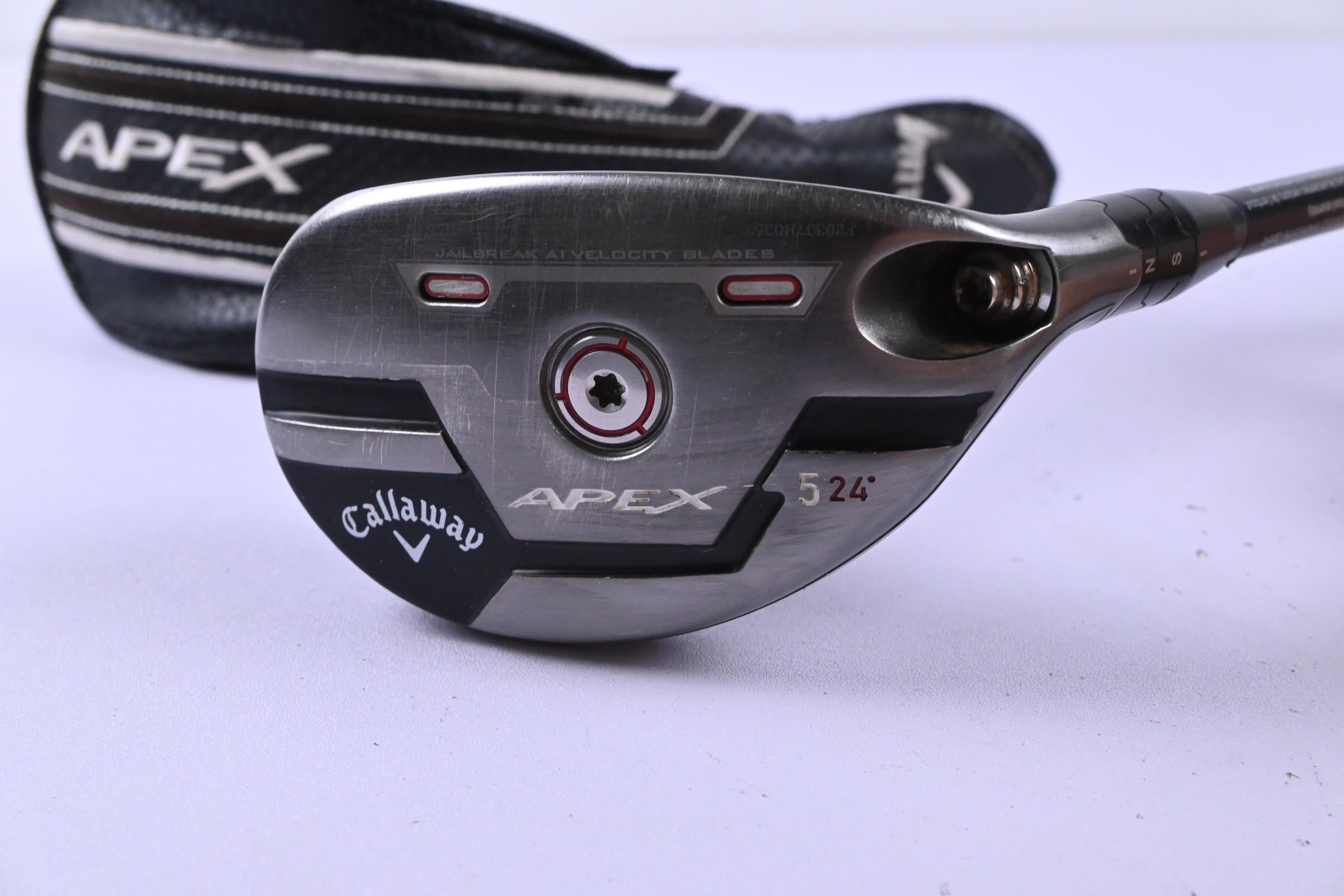 Callaway Apex 21 #5 Hybrid / 24 Degree / Regular Flex UST Recoil Dart 75