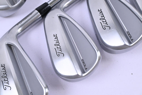 Titleist T100 2025 Irons / 4-PW / Stiff Flex Project X Rifle 110 Shafts