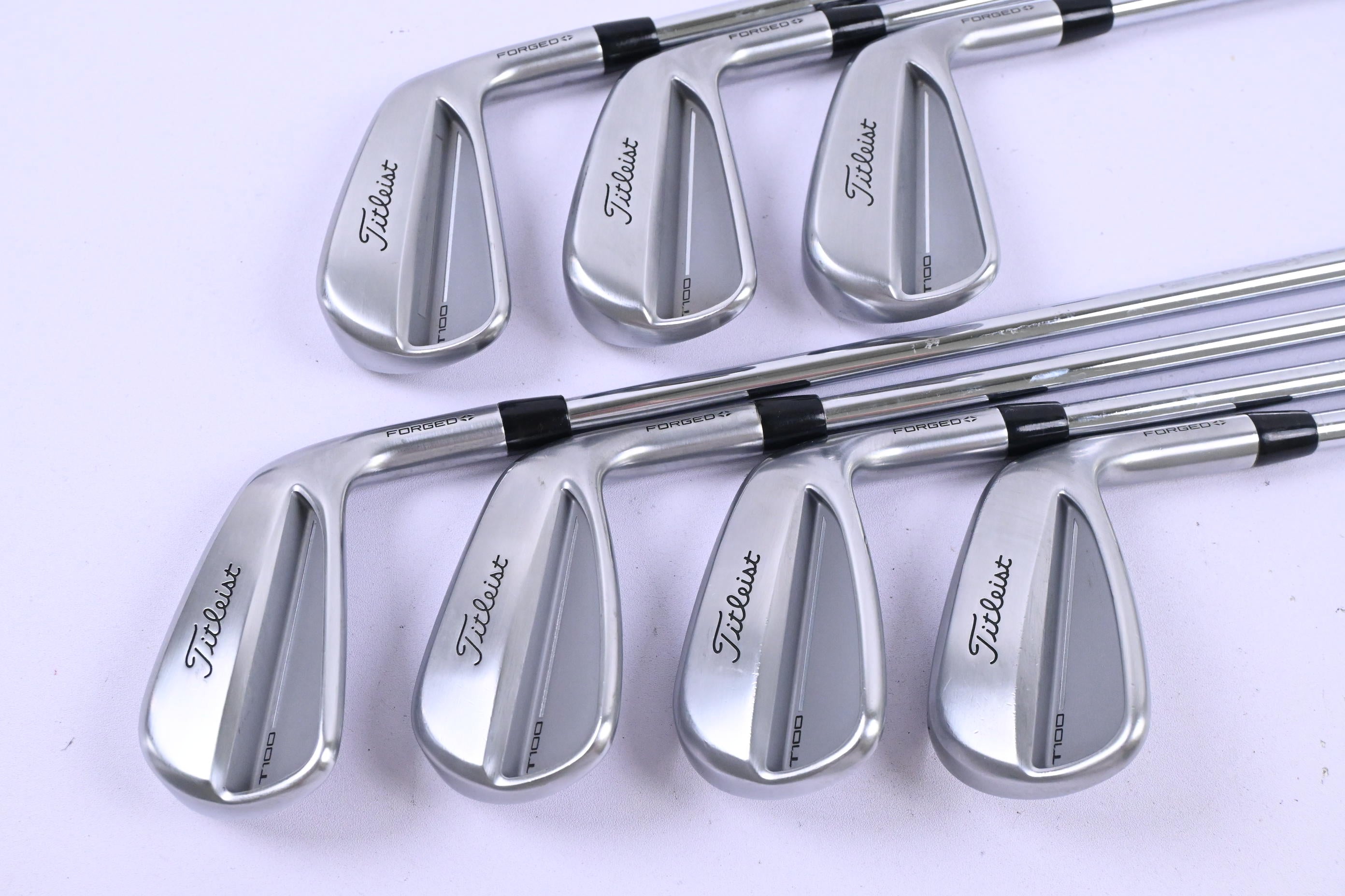 Titleist T100 2025 Irons / 4-PW / Stiff Flex Project X Rifle 110 Shafts