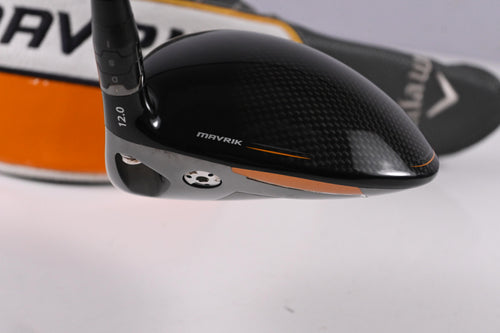 Callaway Mavrik Max Driver / 12 Degree / Senior Flex Evenflow Riptide 50 Shaft