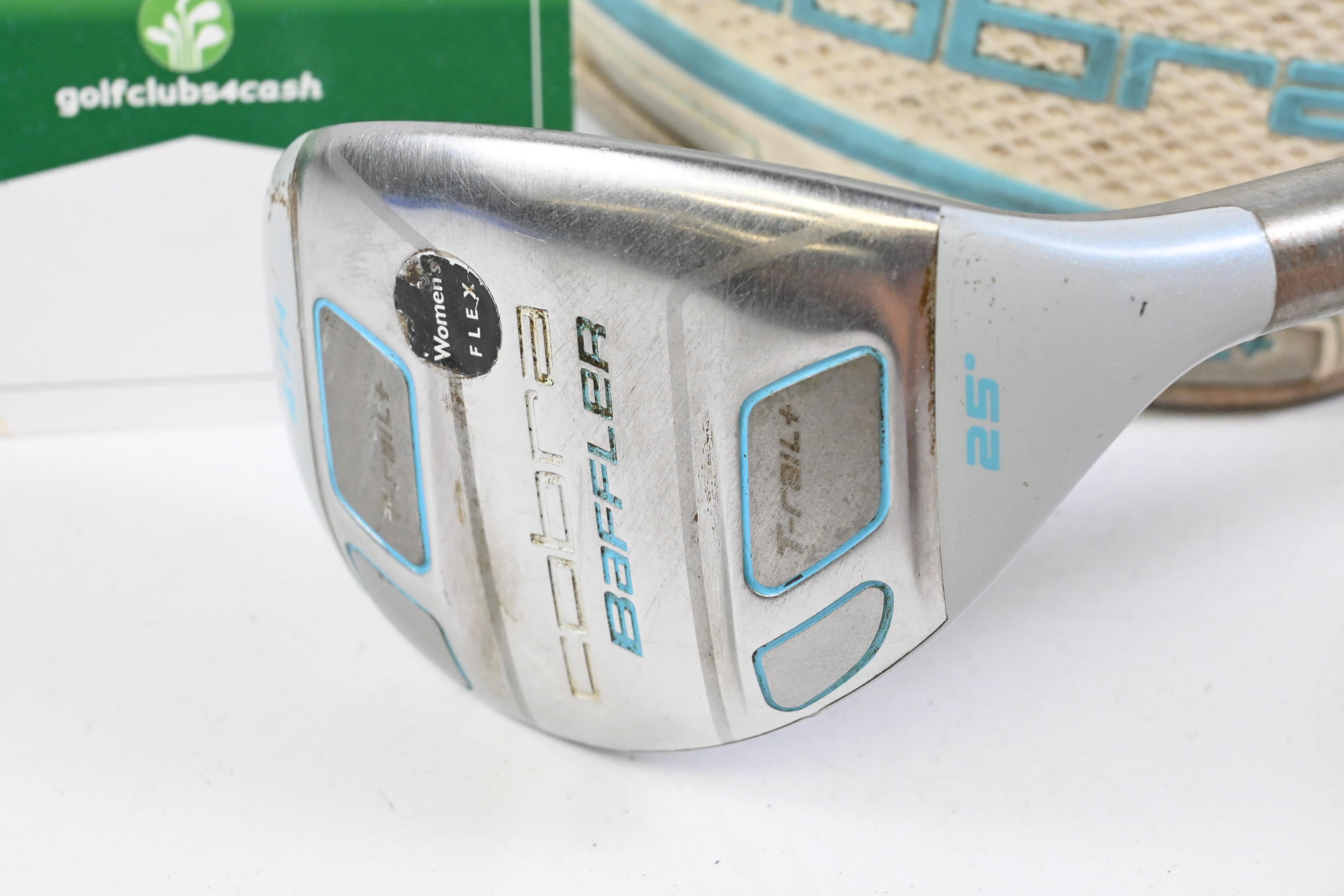 Ladies Cobra Baffler T-Rail #4 Hybrid / 25 Degree / Ladies Flex Tour AD 50 Shaft