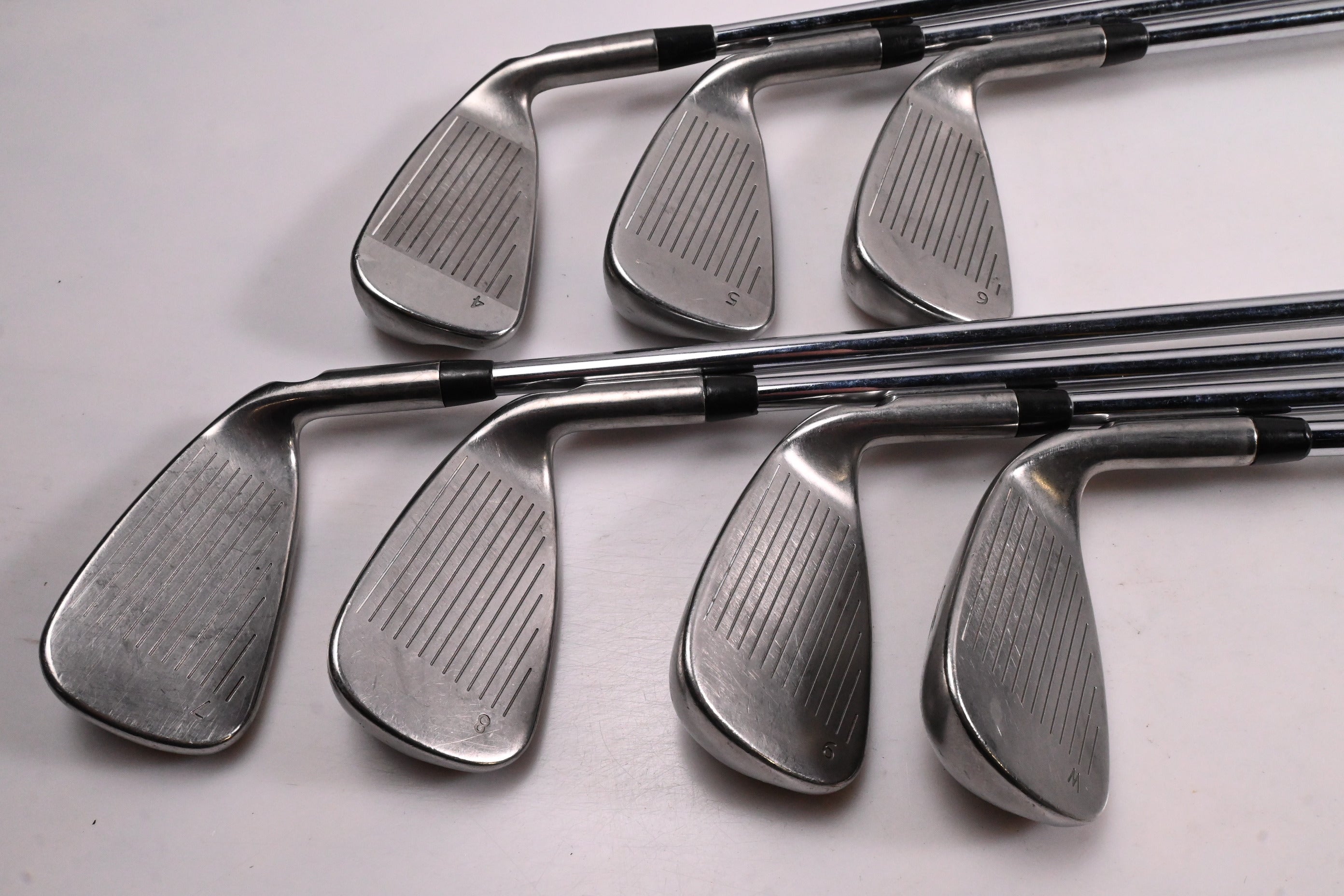 Left Hand Ping G Series Irons / 4-PW / Yellow Dot / Regular Flex Ping AWT 2.0