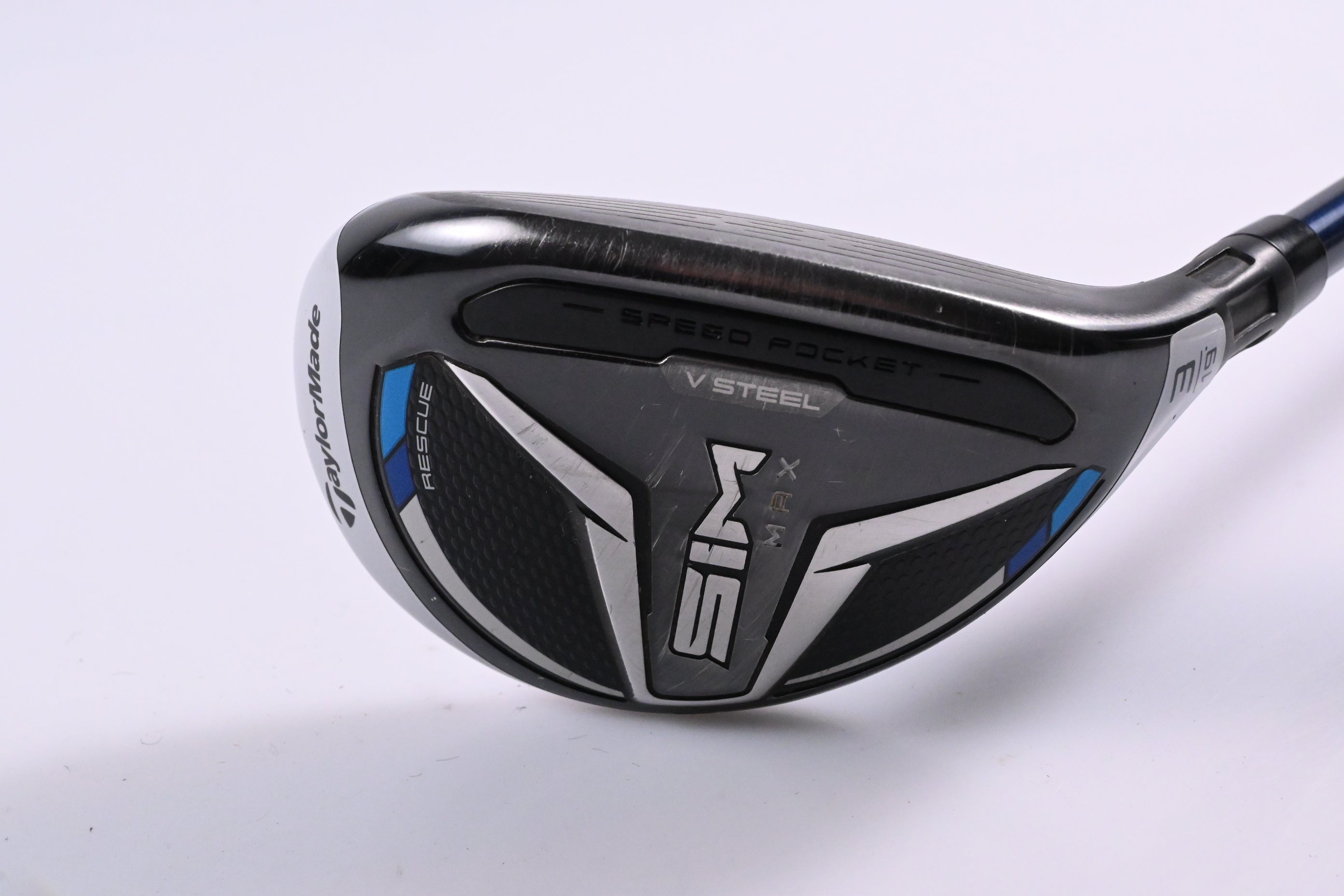 Taylormade SIM Max #3 Hybrid / 19 Degree / Stiff Flex Fujikura Ventus Blue 7