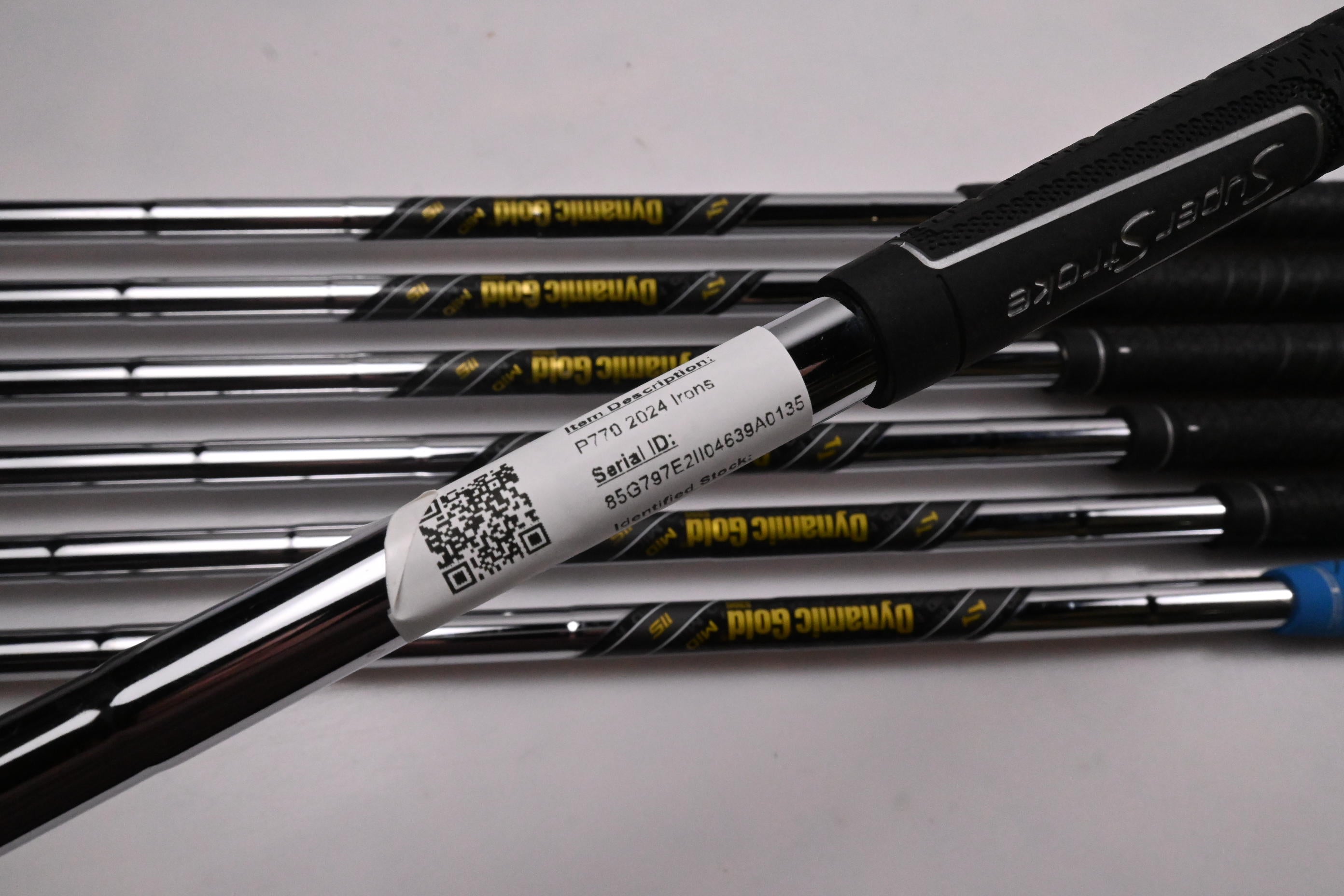 Taylormade P770 2024 Irons / 4-PW / Stiff Flex Dynamic Gold Mid 115 S300 Shafts