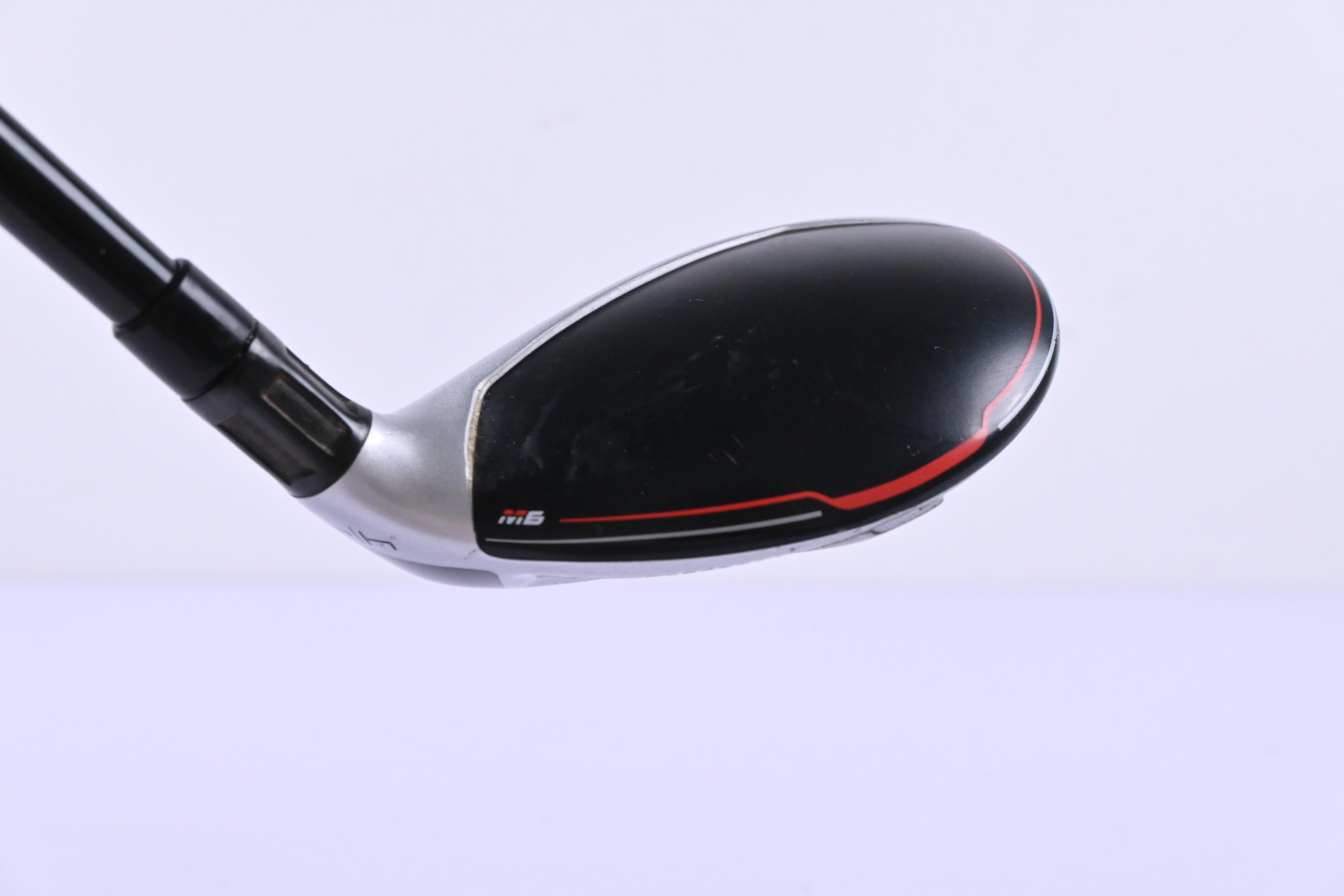 Taylormade M6 #4 Hybrid / 22 Degree / Stiff Flex Fujikura Atmos Orange 7 Shaft