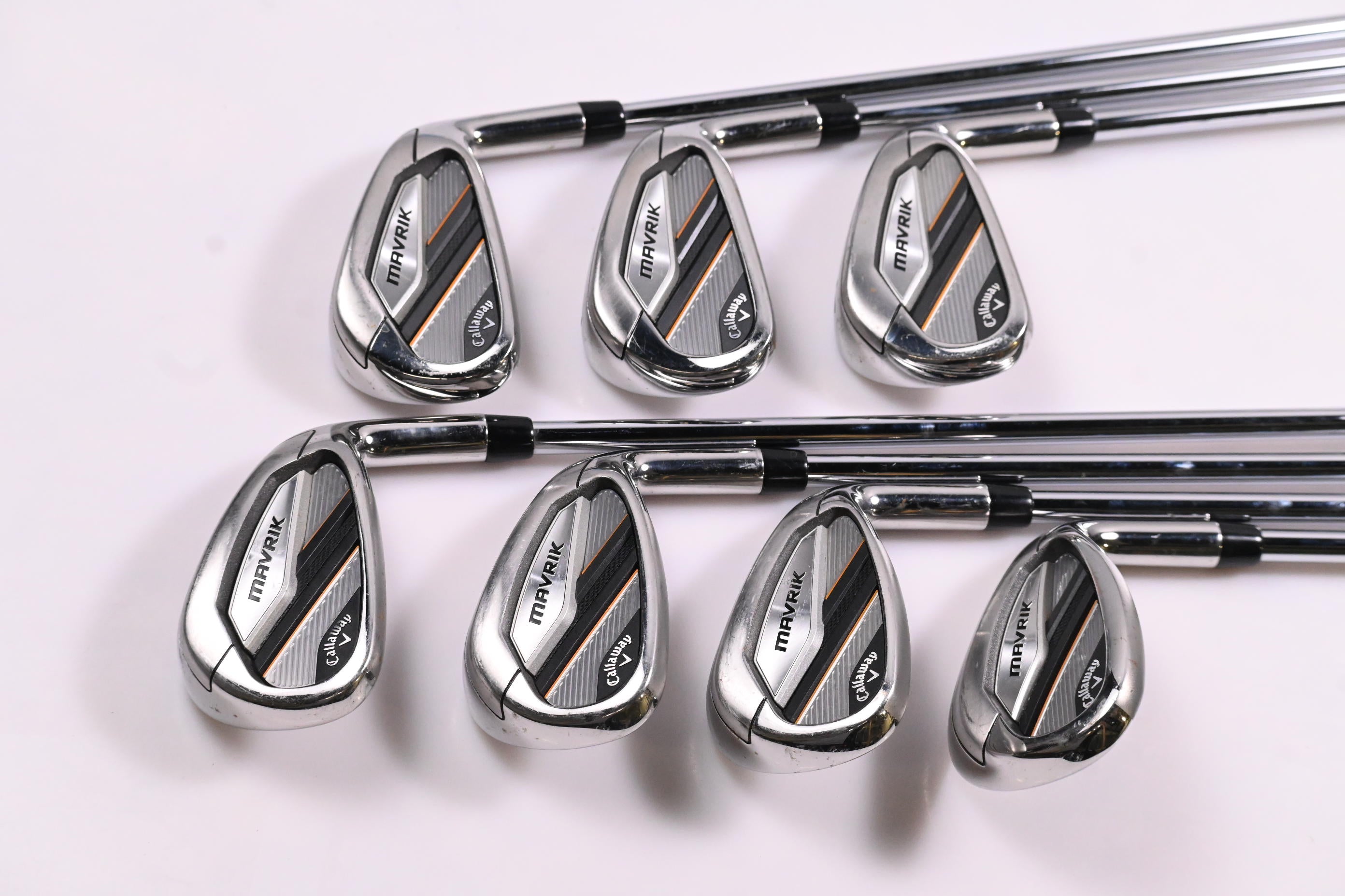 Callaway Mavrik Irons / 5-PW+SW / Regular Flex Elevate 95 Shafts
