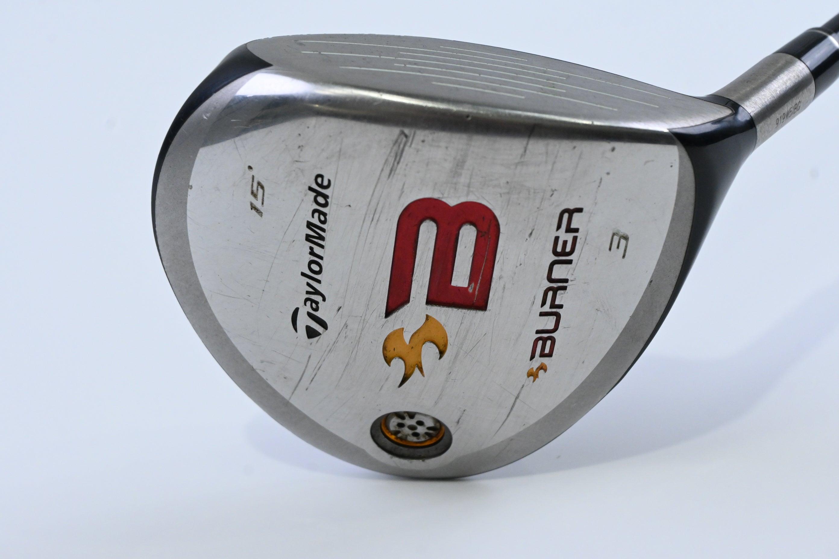 Taylormade Burner 2008 #3 Wood / 15 Degree / Regular Flex Taylormade Reax 49