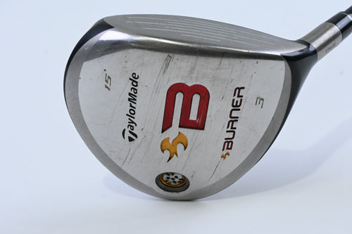Taylormade Burner 2008 #3 Wood / 15 Degree / Regular Flex Taylormade Reax 49