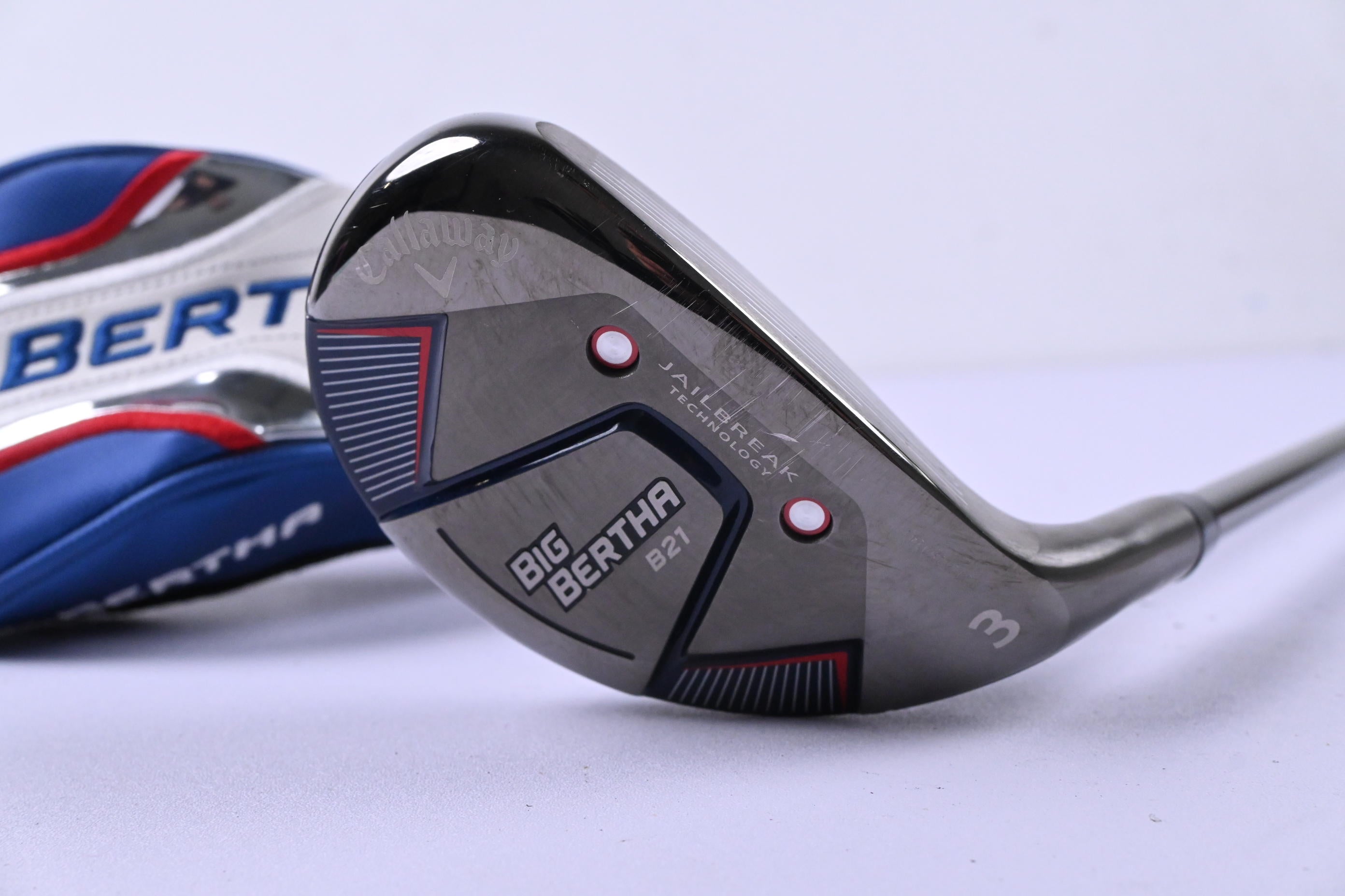 Callaway Big Bertha B21 #3 Hybrid / 19 Degree / Senior Flex Callaway RCH 65