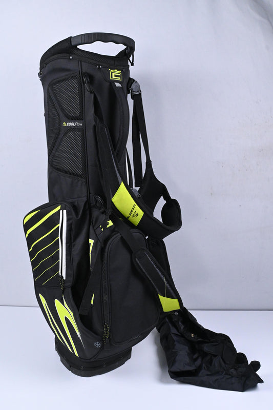 Cobra Stand Bag / 5-Way Divider / Black, Yellow