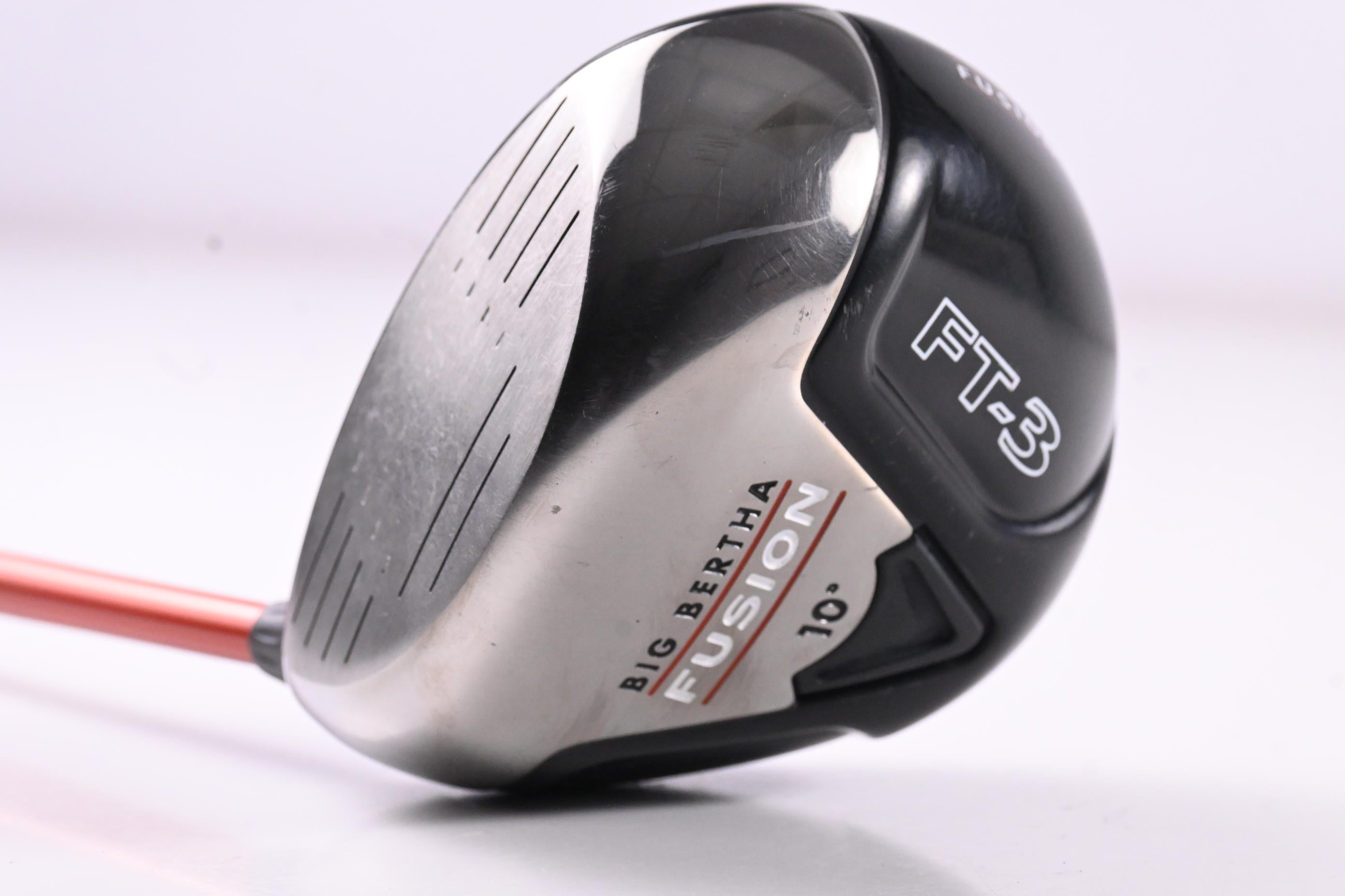 Left Hand Callaway Big Bertha FT-3 Fusion Driver / 10 Degree / Stiff Flex Aldila