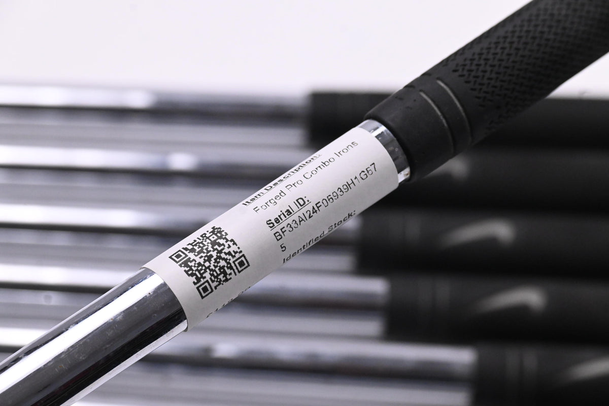 Nike Forged Pro Combo Irons / 4-PW / Regular Flex Nike Steel Shafts