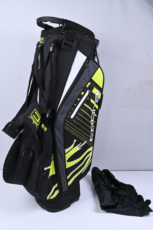 Cobra Stand Bag / 5-Way Divider / Black, Yellow