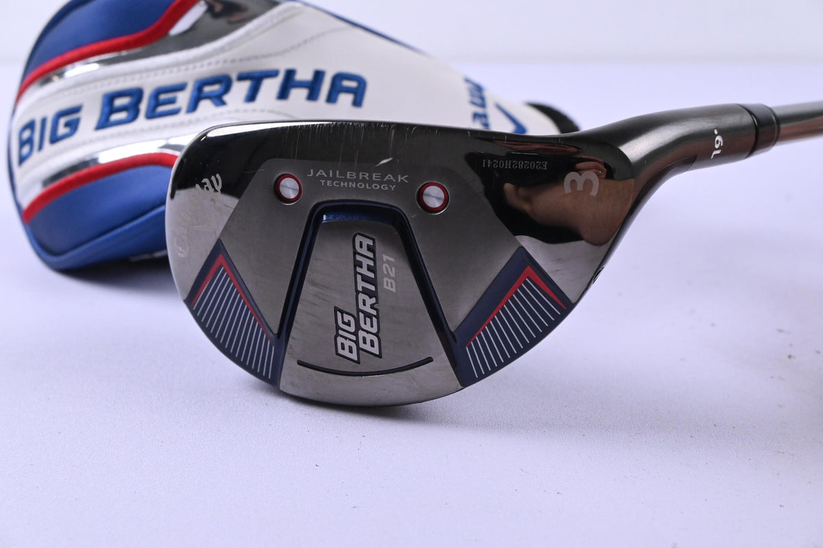 Callaway Big Bertha B21 #3 Hybrid / 19 Degree / Senior Flex Callaway RCH 65