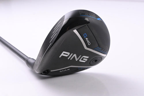 Left Hand Ping G440 Max #3 Wood / 15 Degree / Regular Flex Ping Alta CB Blue 65