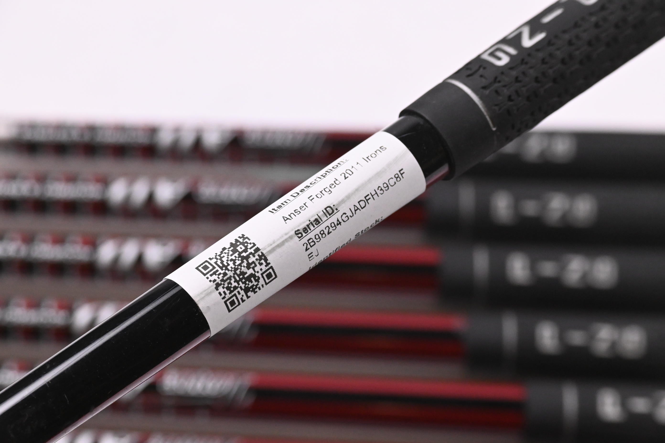 Ping Anser Forged 2011 Irons / 4-PW+52° / Black Dot / Stiff-Regular Flex Ping