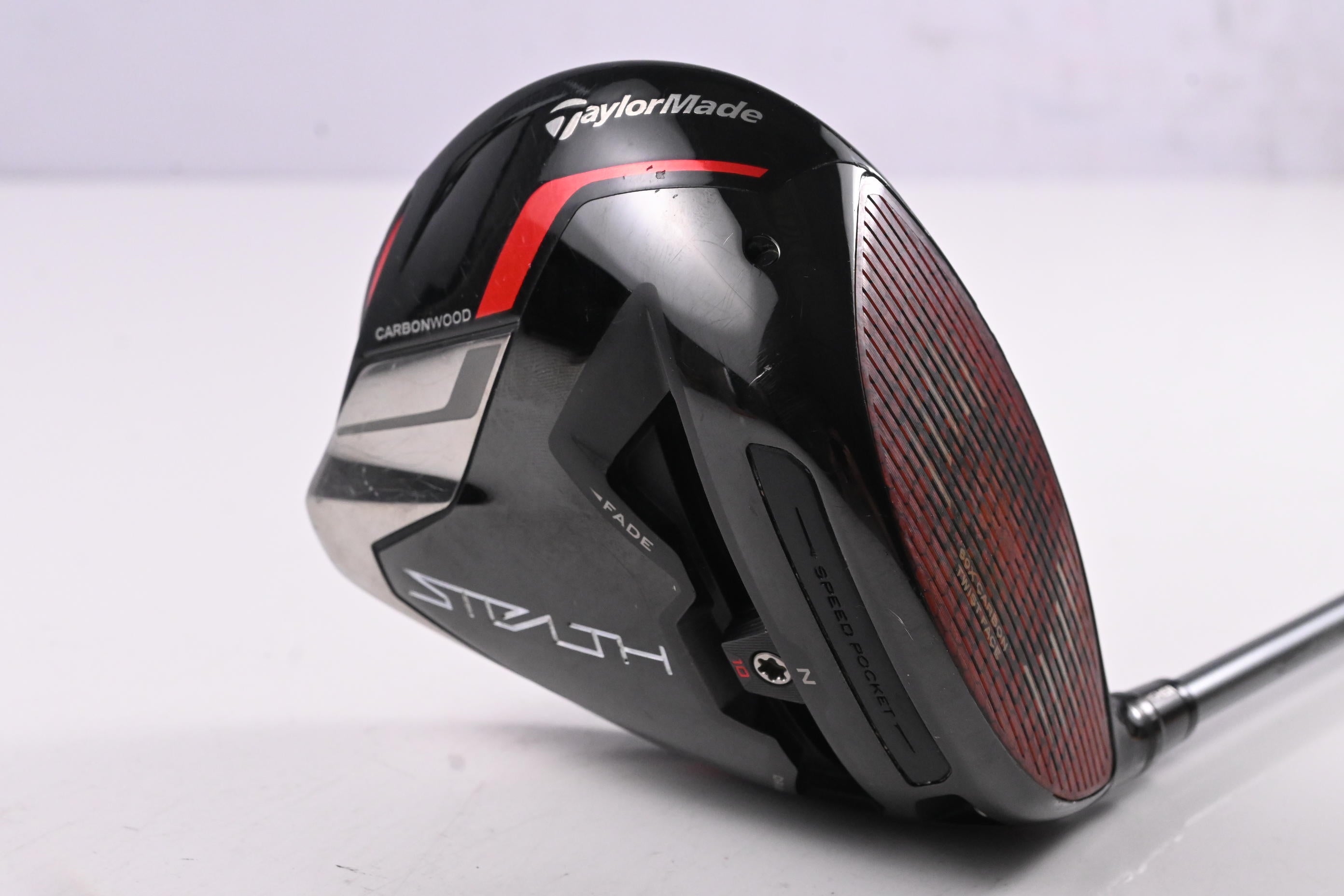 Taylormade Stealth Plus Driver / 10.5 Degree / X-Flex Ozik Red Tie 70 Shaft