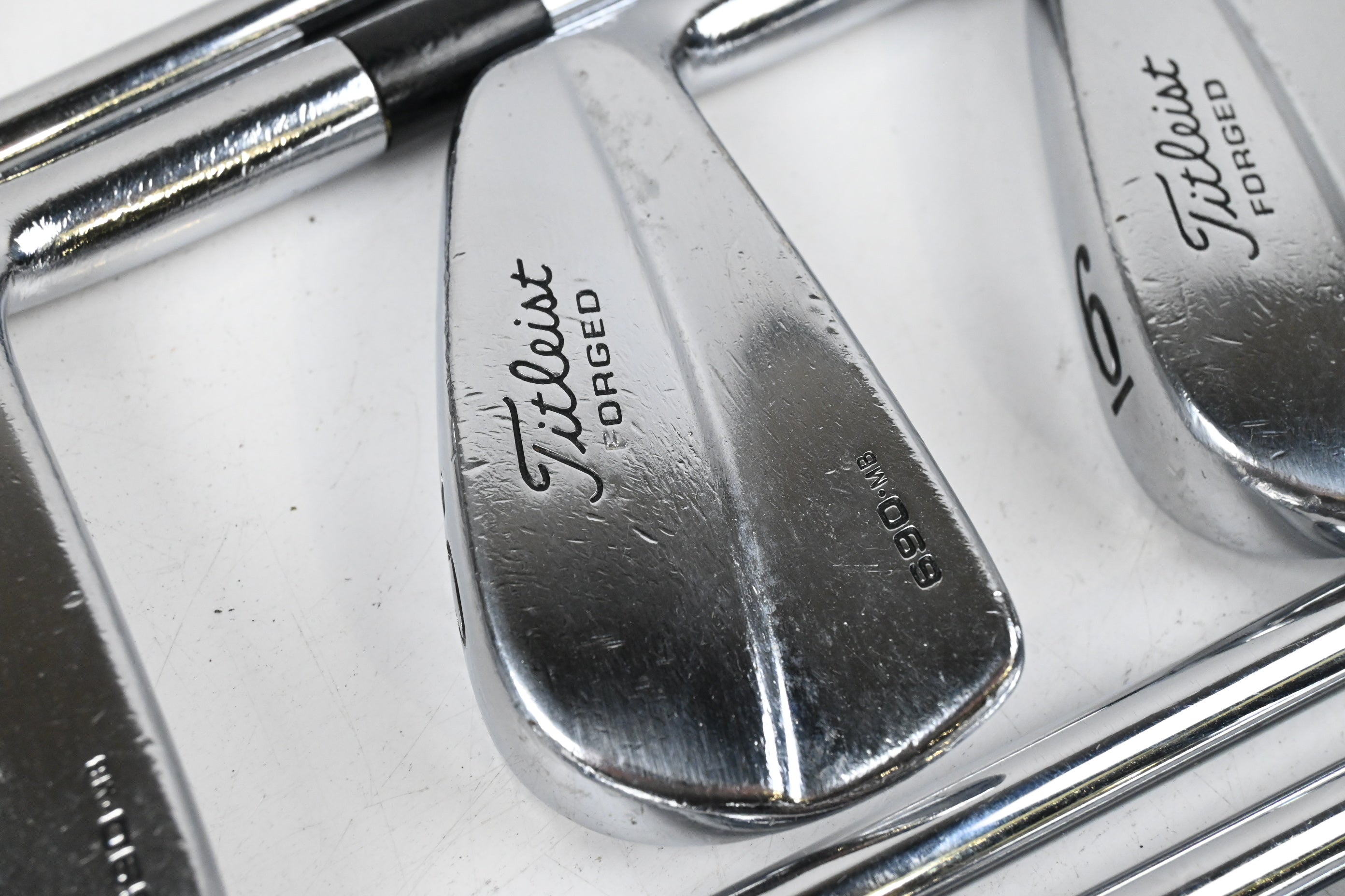 Titleist 690MB Irons / 3-PW / Stiff Flex Pure Shafts