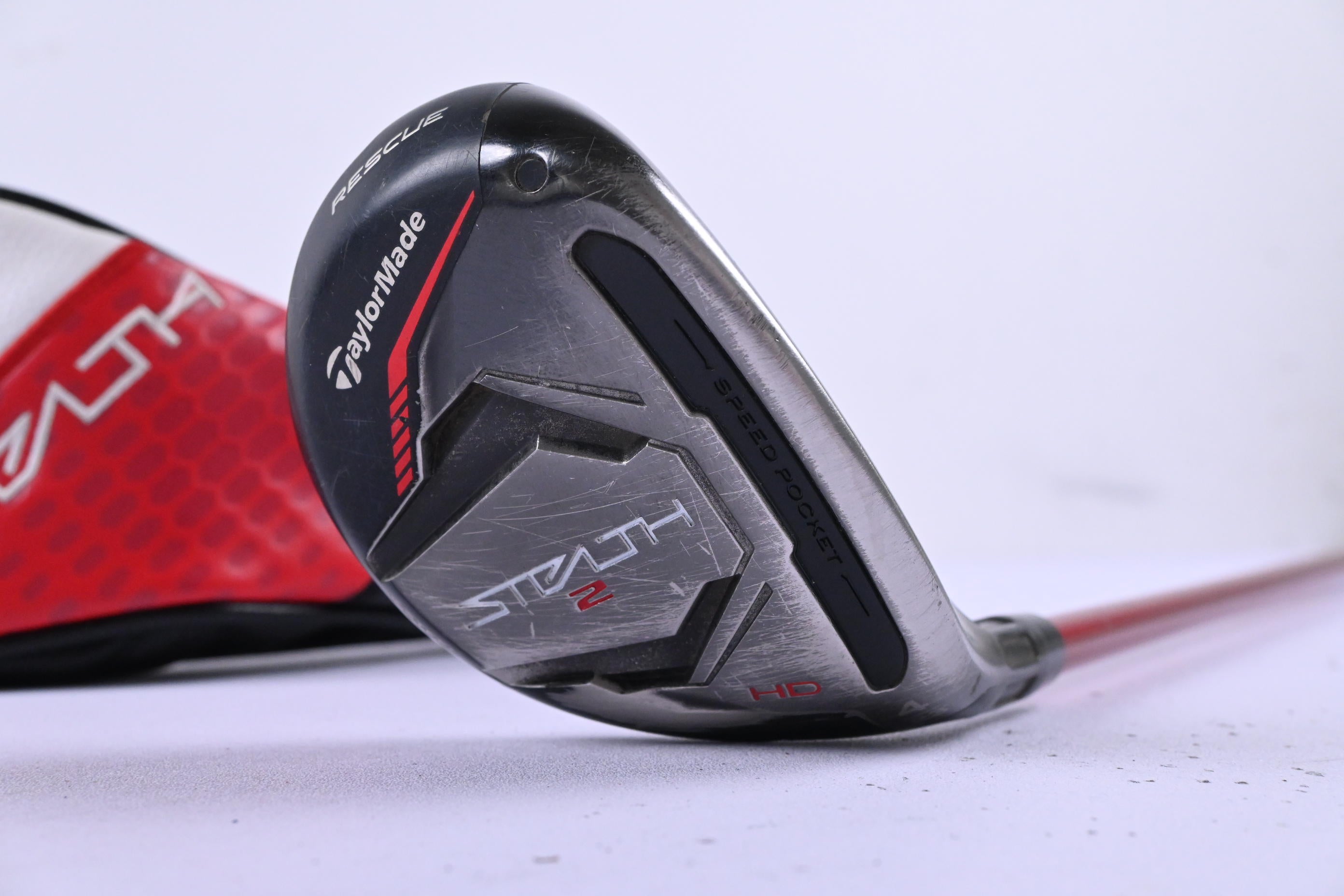Taylormade Stealth 2 HD #4 Hybrid / 23 Degree / Regular Flex Speeder NX 50 Shaft