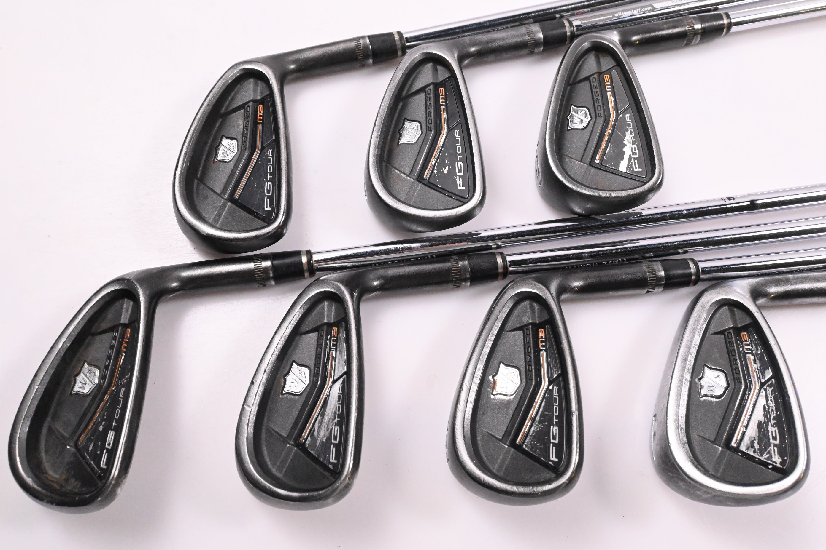 Wilson FG Tour M3 Irons / 4-PW / Stiff Flex Dynamic Gold XP S300 Shafts