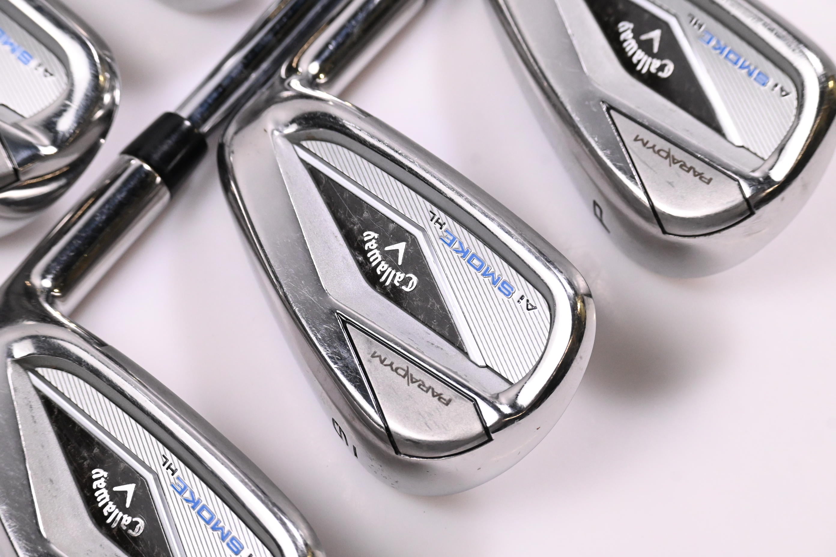 Callaway Paradym Ai Smoke HL Irons / 6-PW / Regular Flex Elevate MPH 85 Shafts