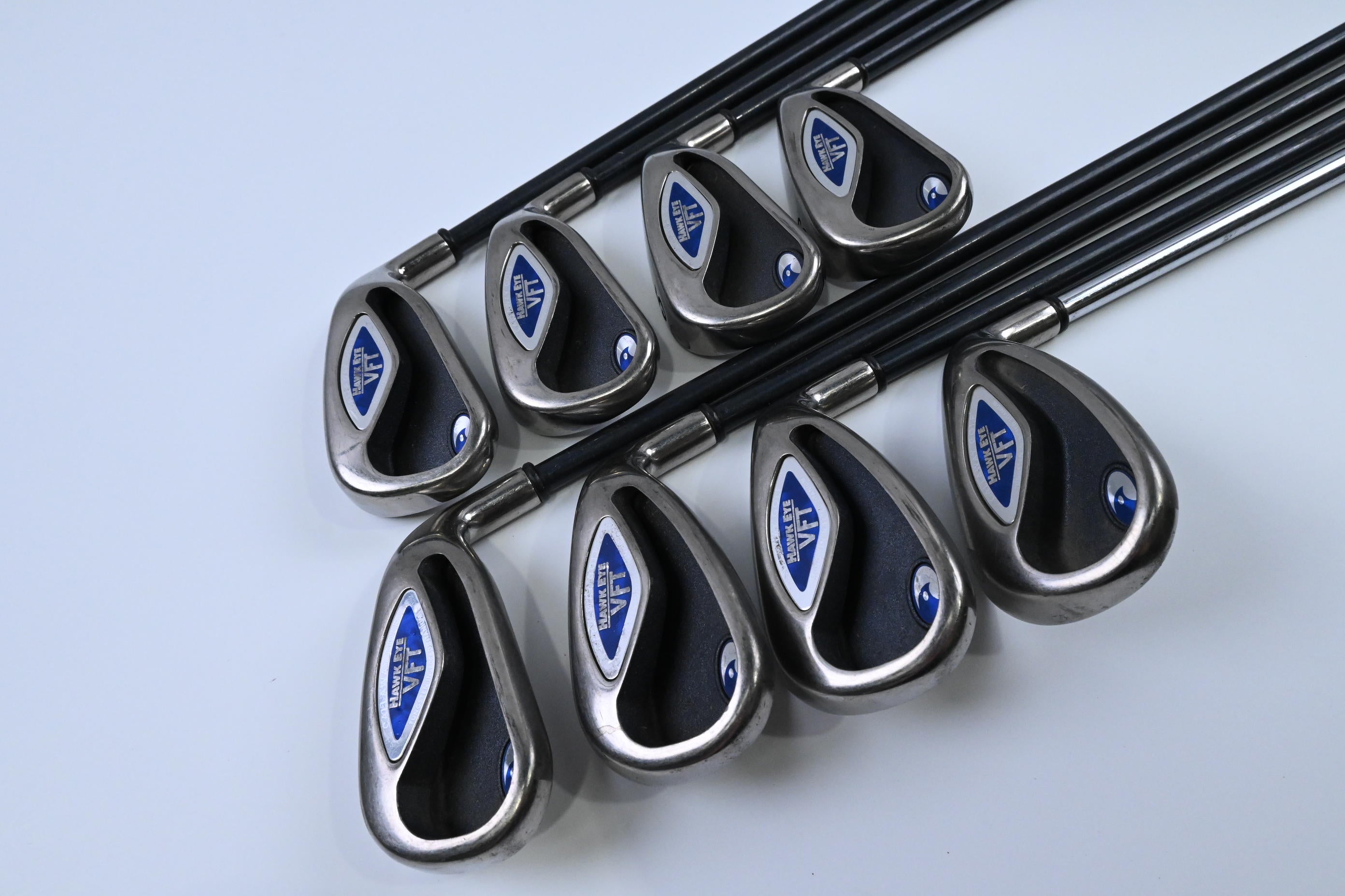Callaway Hawk Eye VFT Irons / 3-9+SW / Firm Flex Callaway System 75 Shafts
