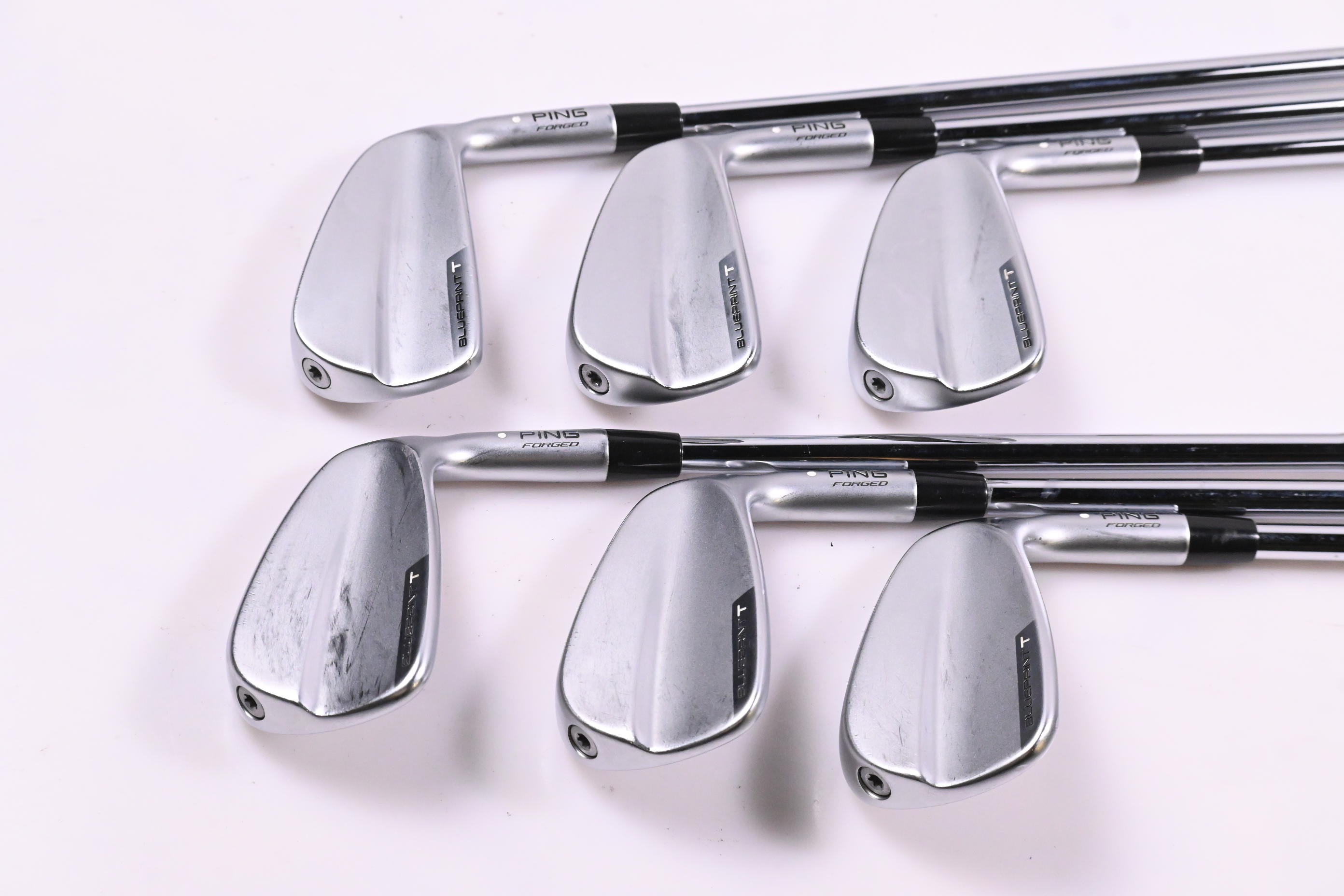 Ping Blueprint T Irons / 5-PW / White Dot / Stiff Flex Dynamic Gold 120 S300