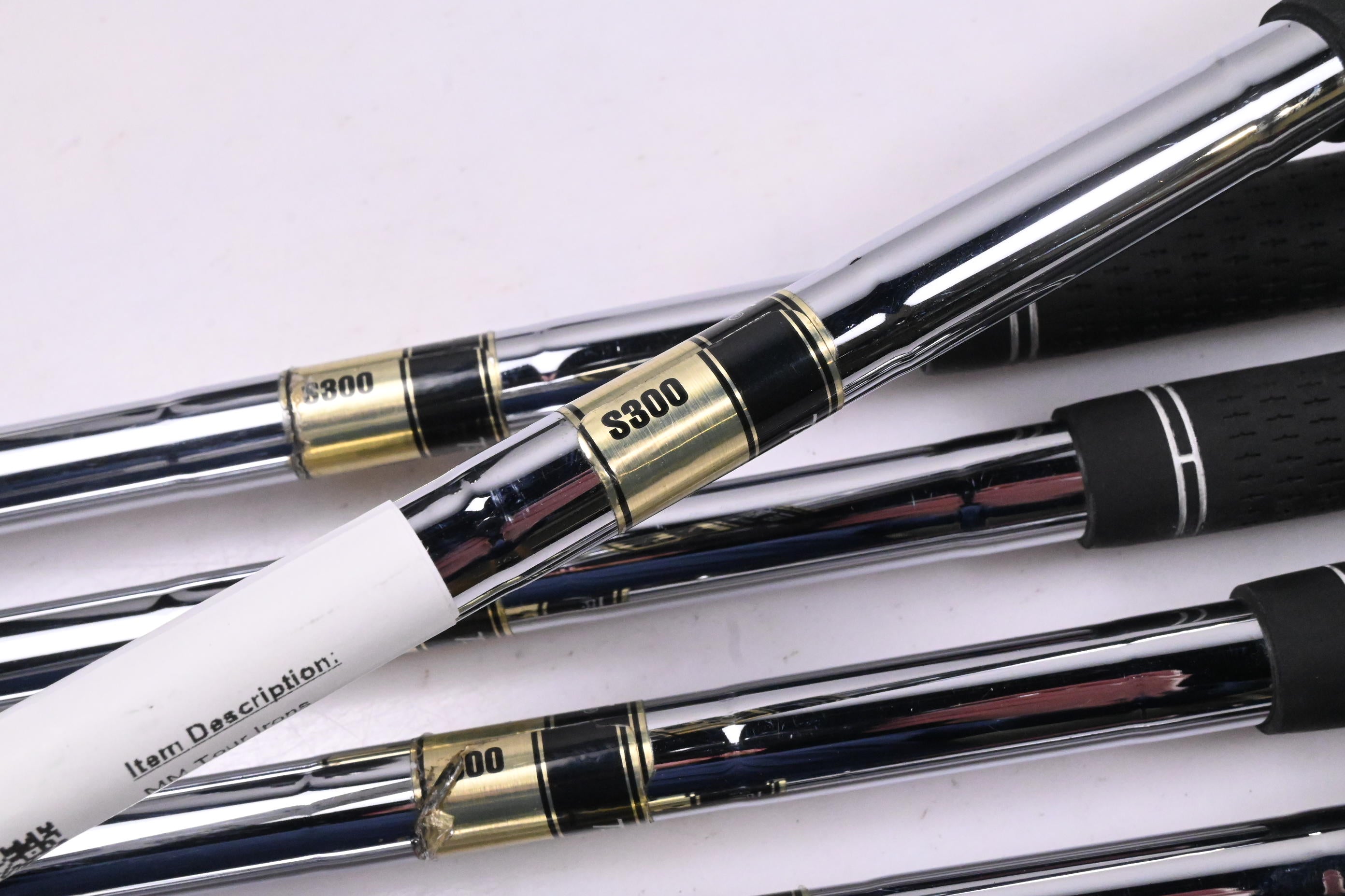 John Letters MM Tour Irons / 6-PW / Stiff Flex Dynamic Gold S300 Shafts
