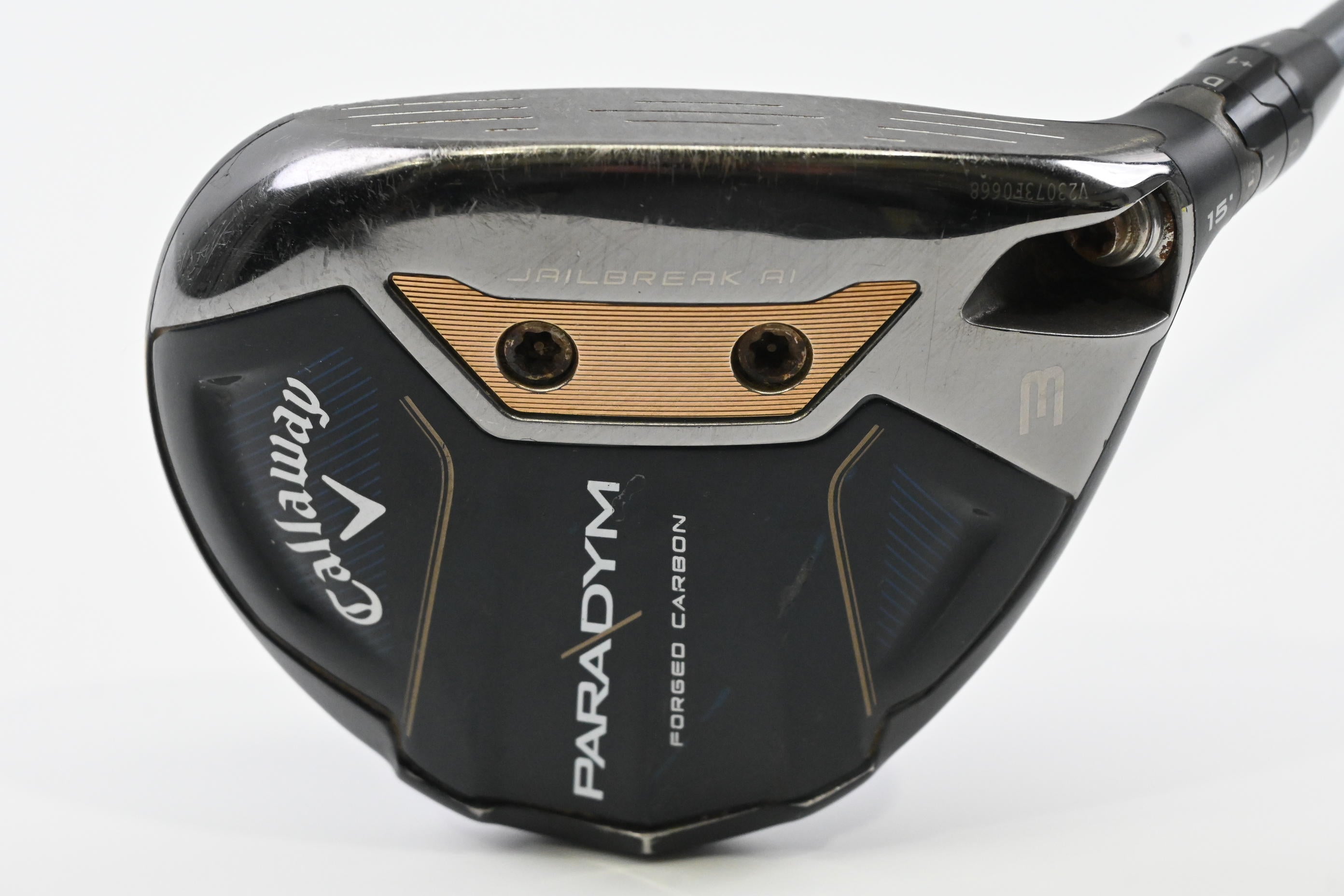 Callaway Paradym #3 Wood / 15 Degree / Stiff Flex HZRDUS Gen4 Silver 70