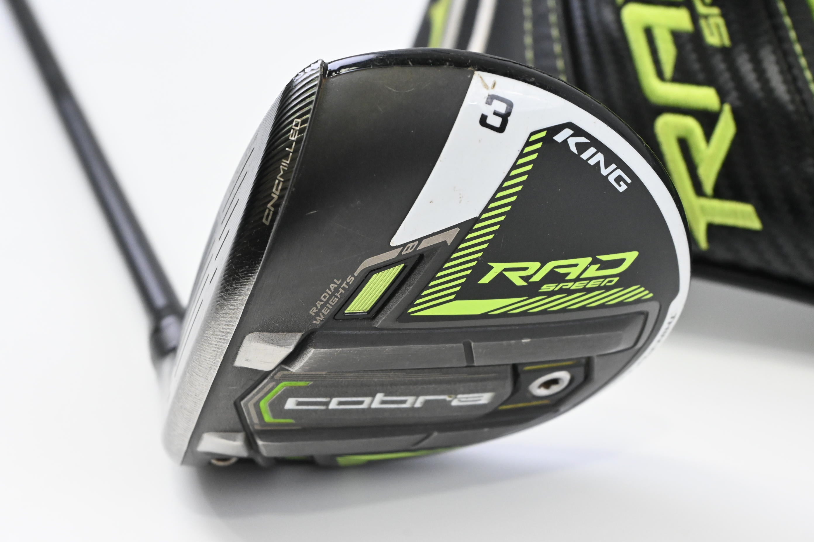 Left Hand Cobra King Radspeed #3 Wood / 14.5 Degree / Regular Flex Motore X F1 6