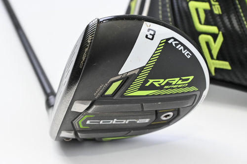 Left Hand Cobra King Radspeed #3 Wood / 14.5 Degree / Regular Flex Motore X F1 6