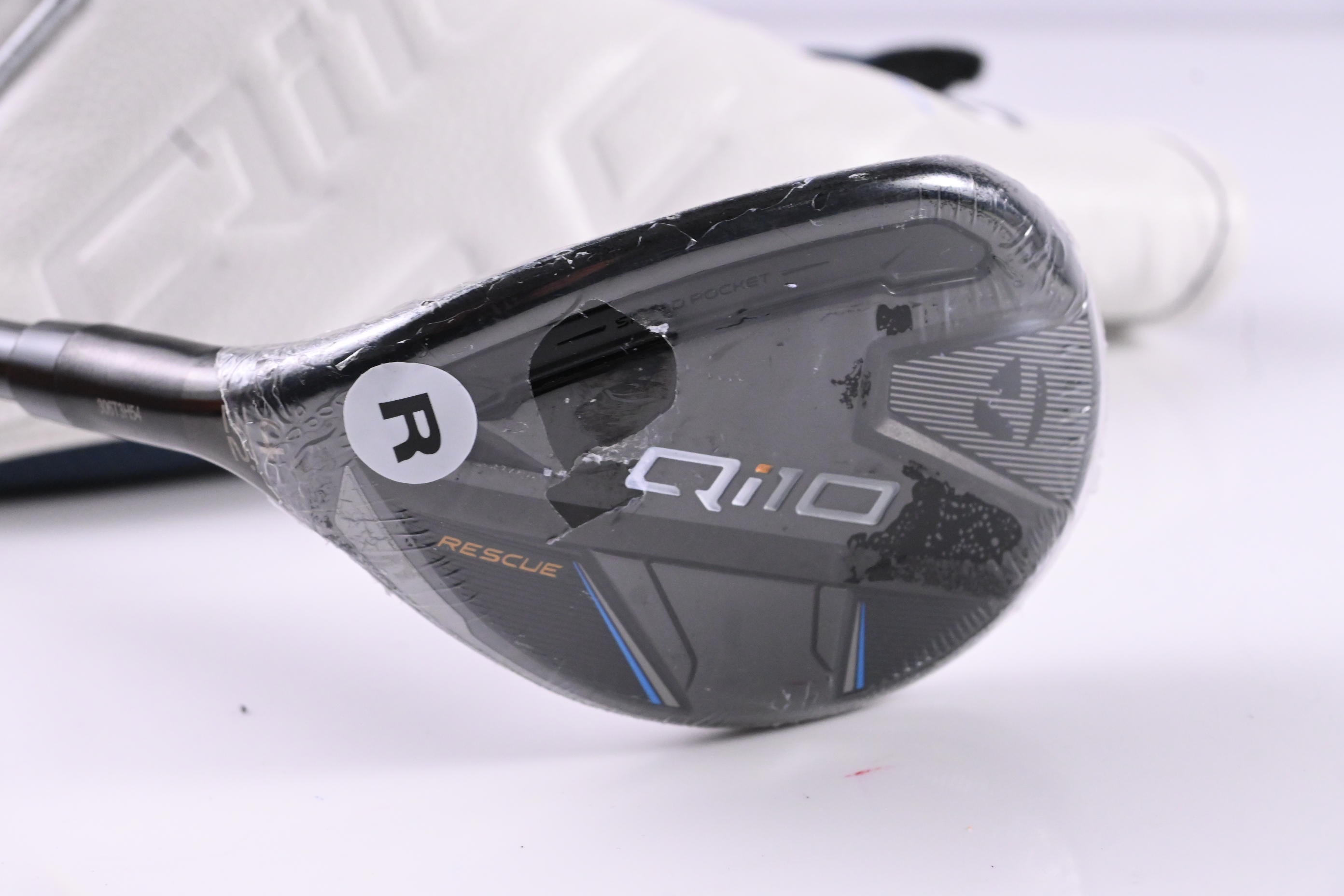 Taylormade Qi10 #4 Hybrid / 22 Degree / Regular Flex Ventus TR Blue 6 Shaft