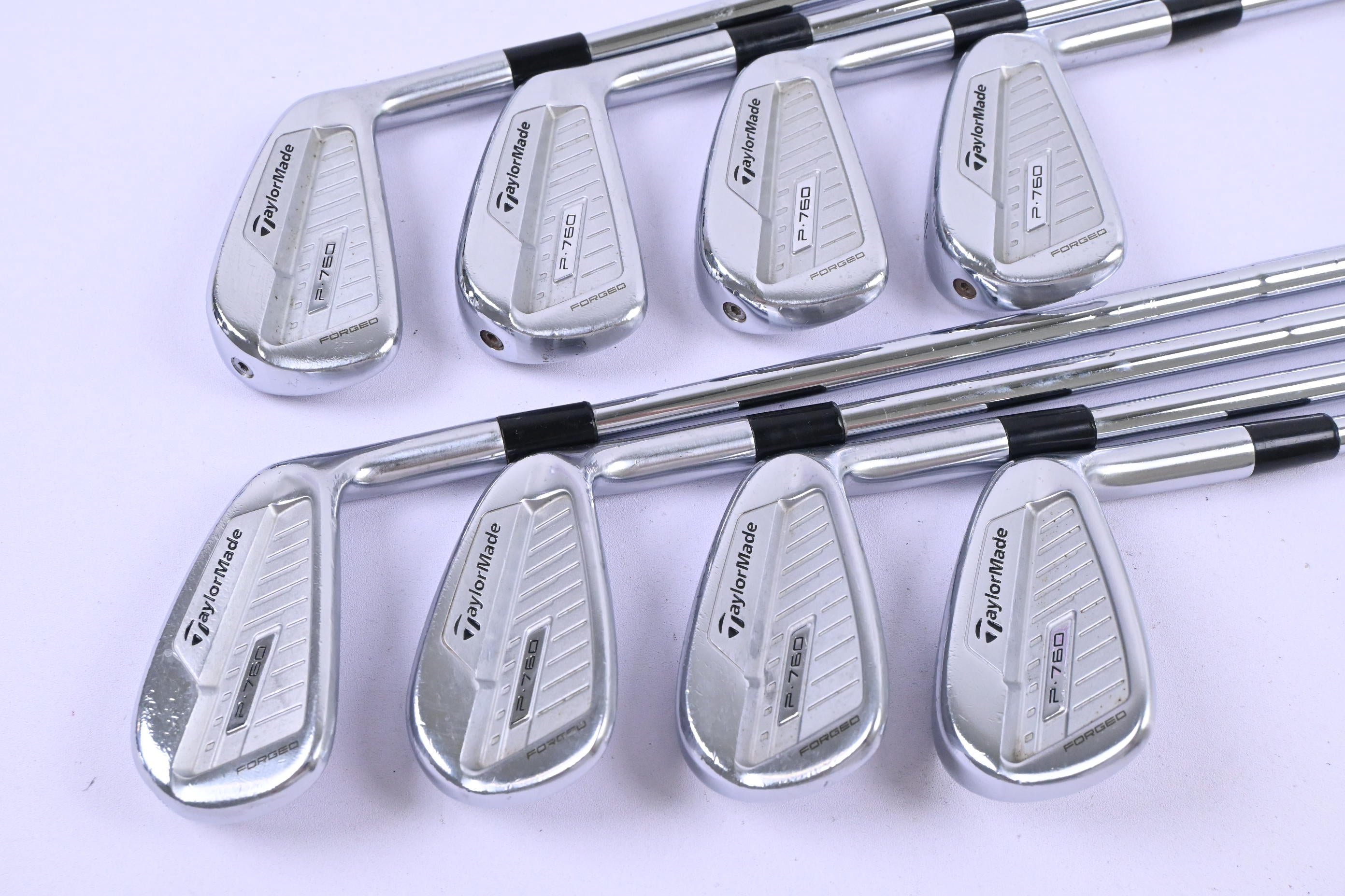 Taylormade P760 Irons / 3-PW / X-Flex Dynamic Gold 120 X100 Shafts