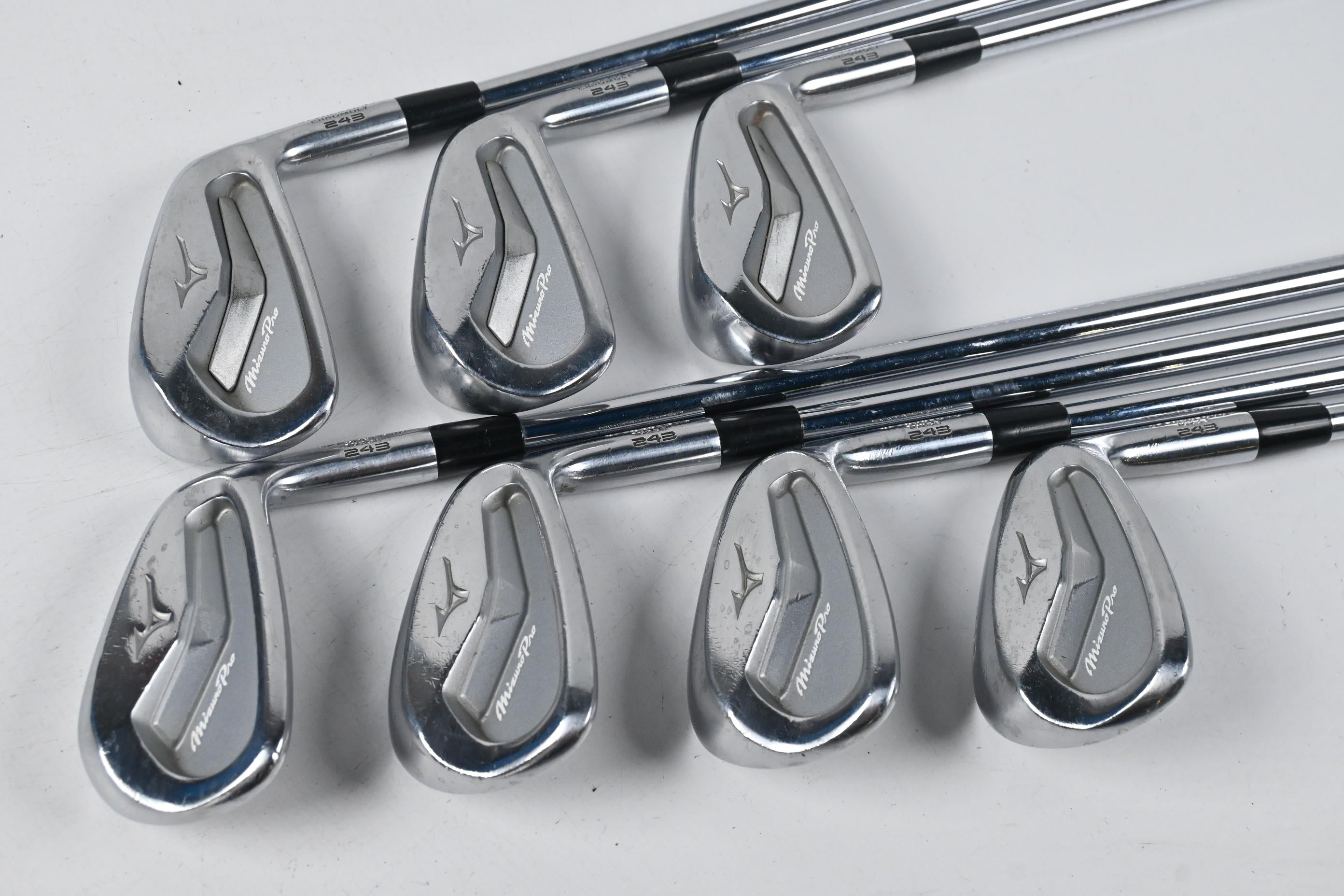 Mizuno Pro 243 Irons / 5-PW+GW / Stiff Flex N.S.Pro Modus 3 Tour 120 Shafts