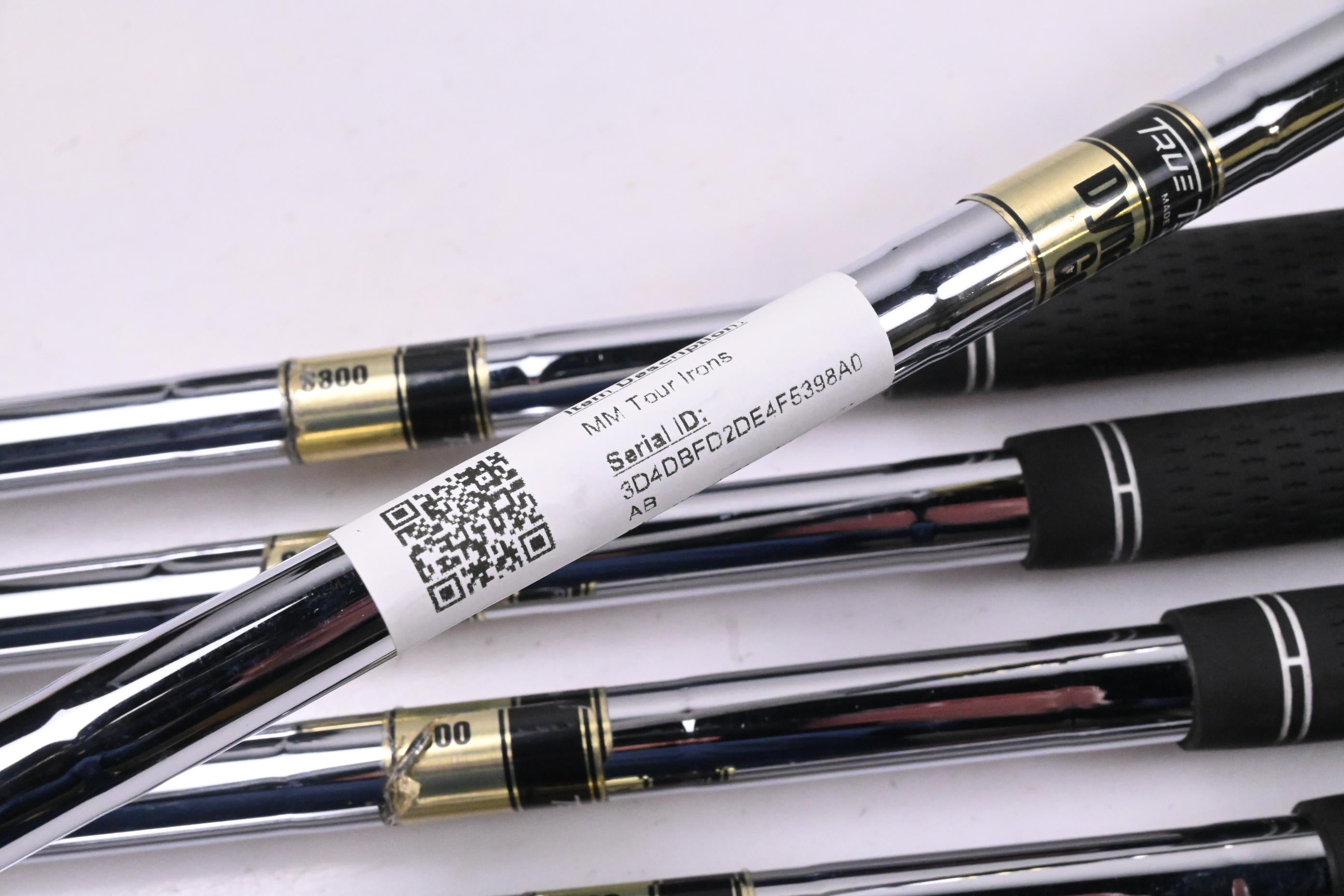 John Letters MM Tour Irons / 6-PW / Stiff Flex Dynamic Gold S300 Shafts