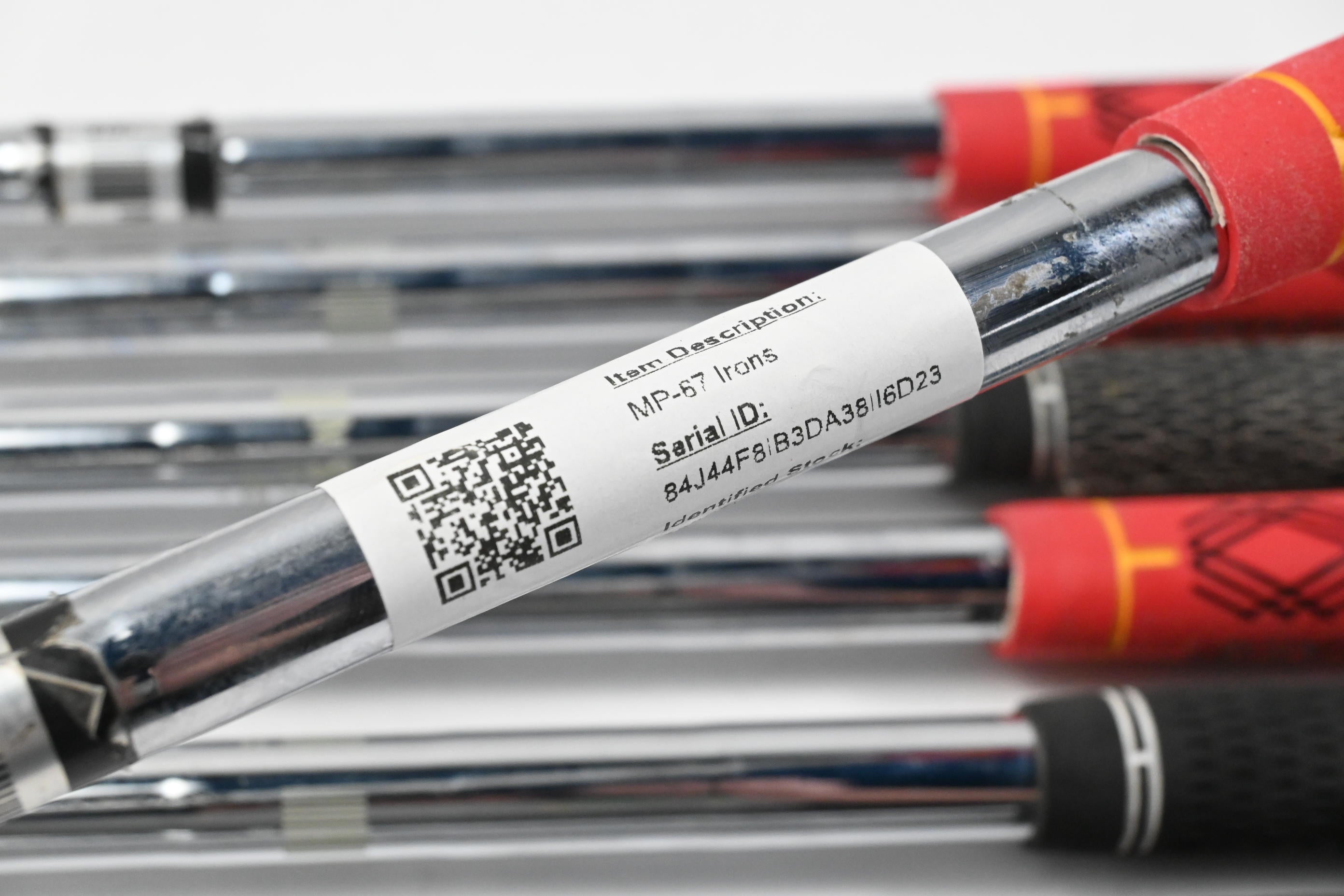 Mizuno MP-67 Irons / 3-9i / Stiff Flex N.S.Pro 950GH Shafts