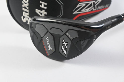 Srixon ZX Mk II 2023 #4 Hybrid / 22 Degree / Regular Flex HZRDUS Smoke Red RDX