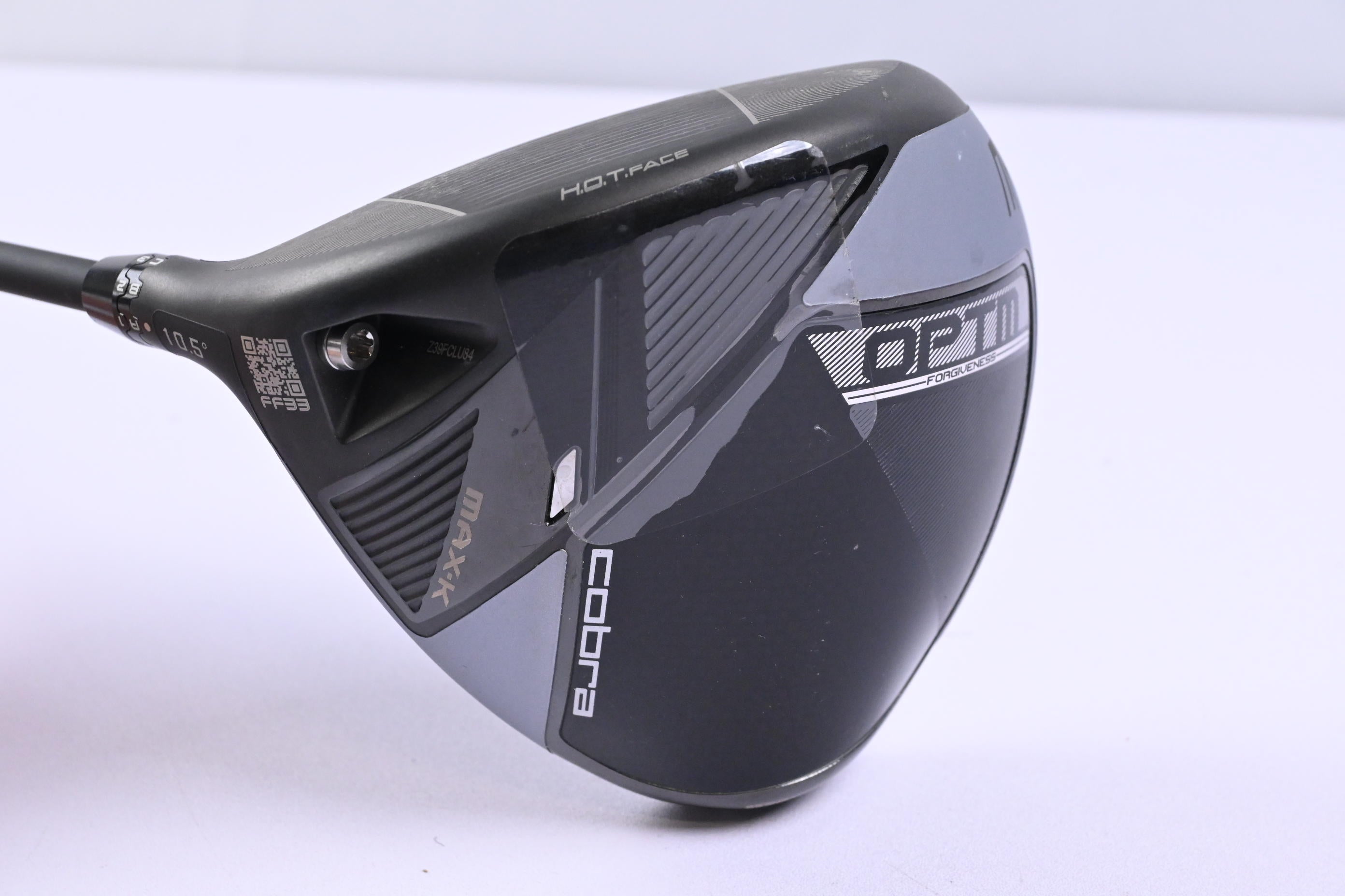 Left Hand Cobra OPTM MAX-K Driver / 10.5 Degree / X-Flex Dark Waves White 70