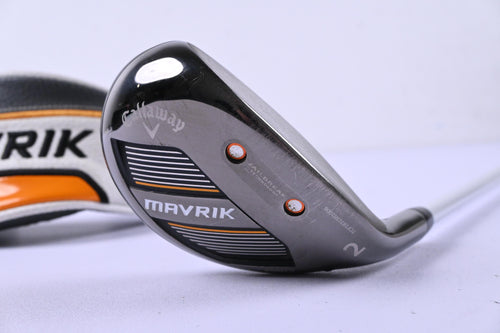 Callaway Mavrik Pro #2 Hybrid / 18 Degree / TX-Flex Aldila Rogue Black 85 Shaft
