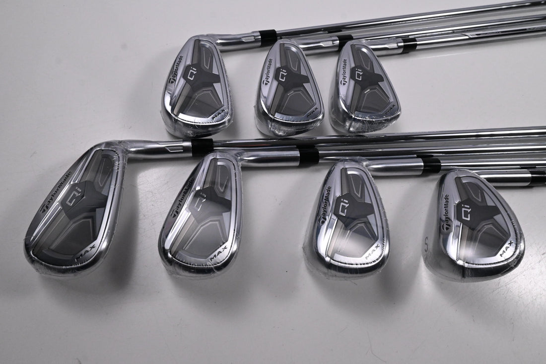 Taylormade Qi Max Irons / 5-PW+SW / Regular Flex KBS MAX MT 85 Shafts