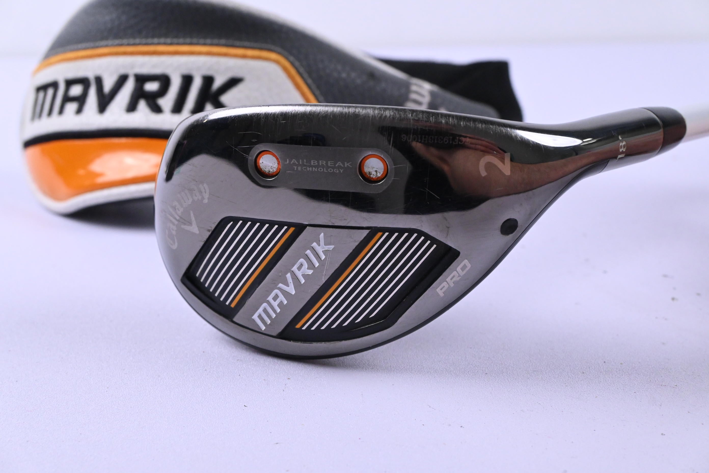Callaway Mavrik Pro #2 Hybrid / 18 Degree / TX-Flex Aldila Rogue Black 85 Shaft