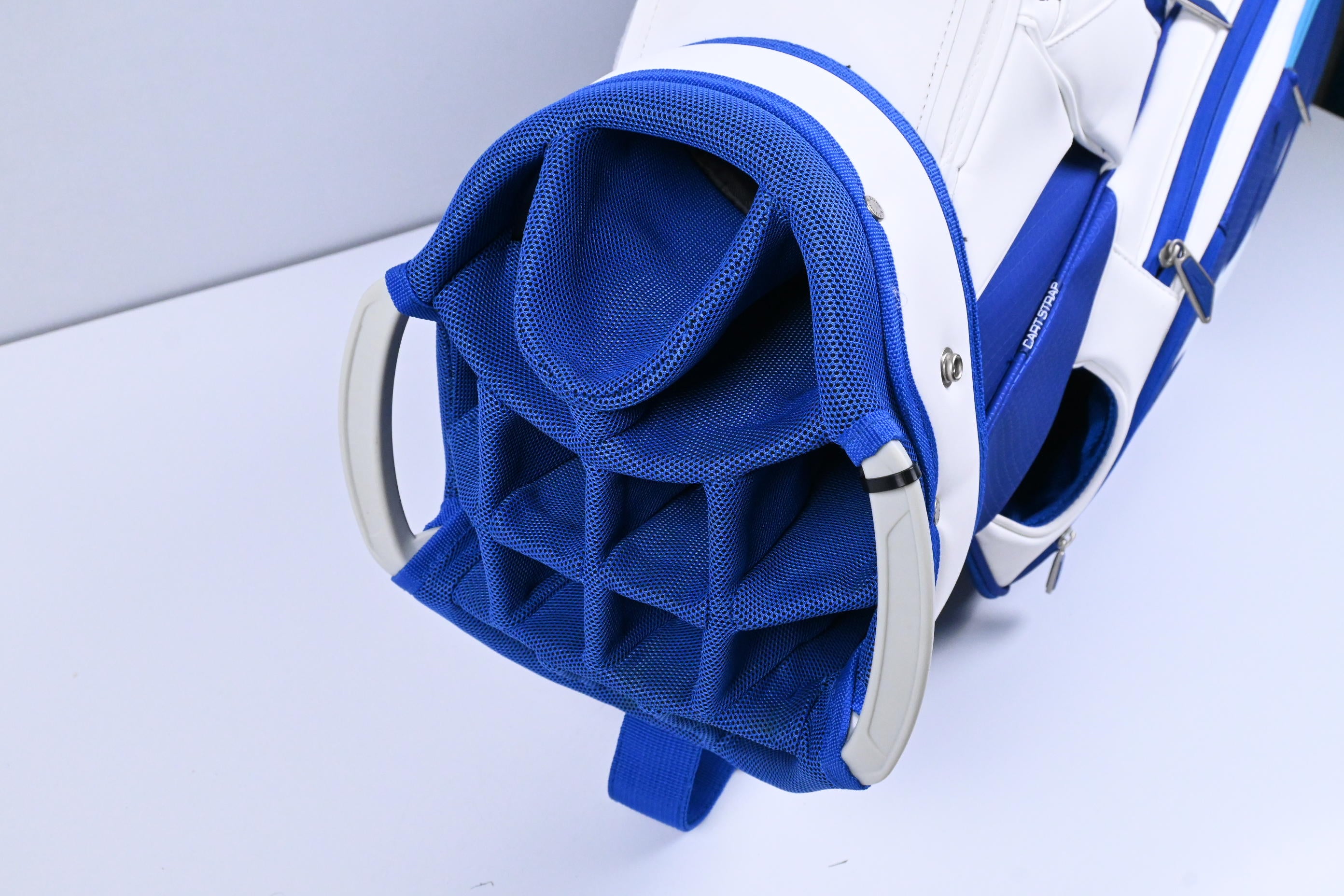 Mizuno Cart Bag / 14-Way Divider / Blue, White