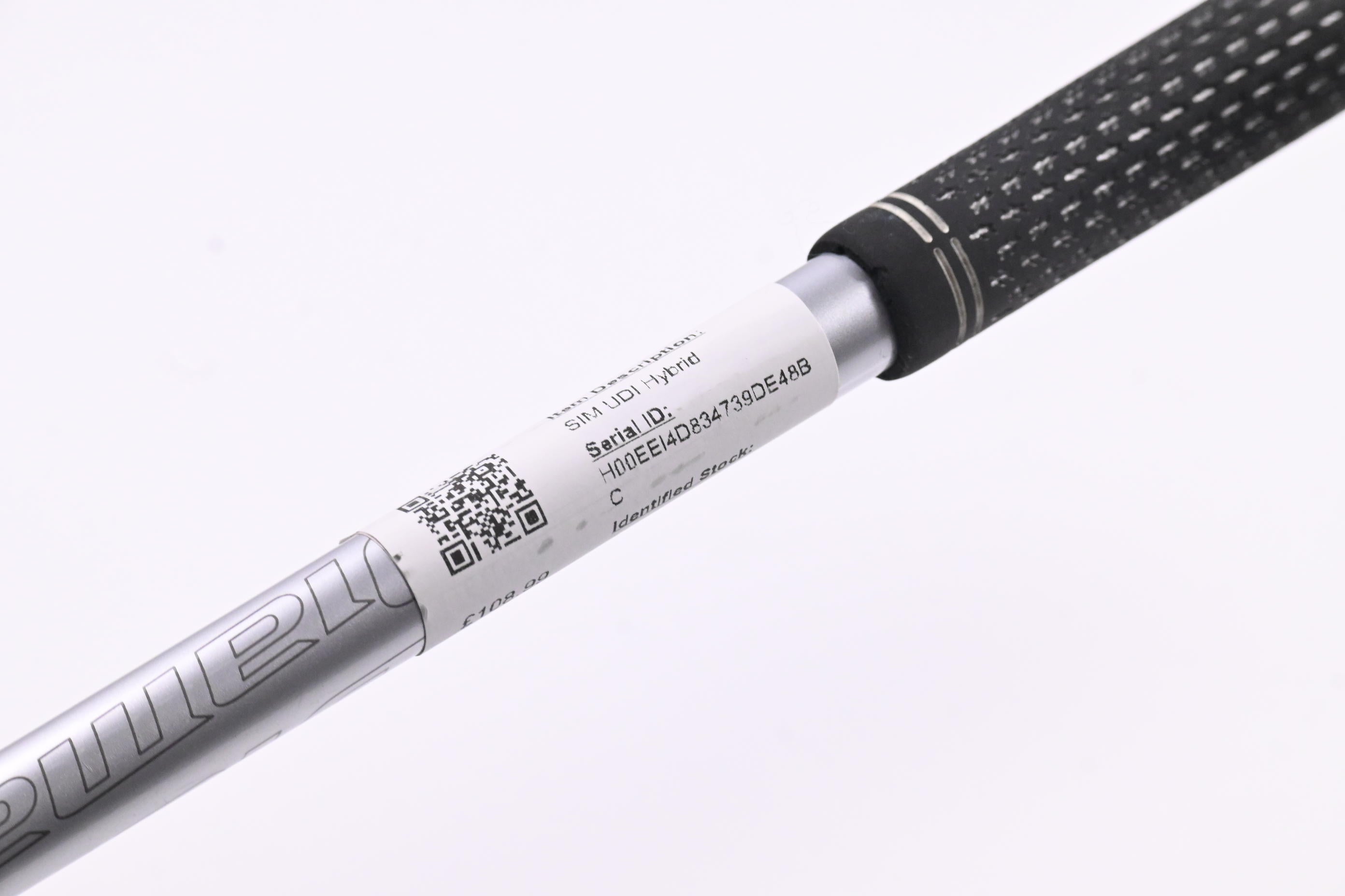 Left Hand Taylormade SIM UDI #2 / 18 Degree / Stiff Flex Diamana Thump 90 Shaft