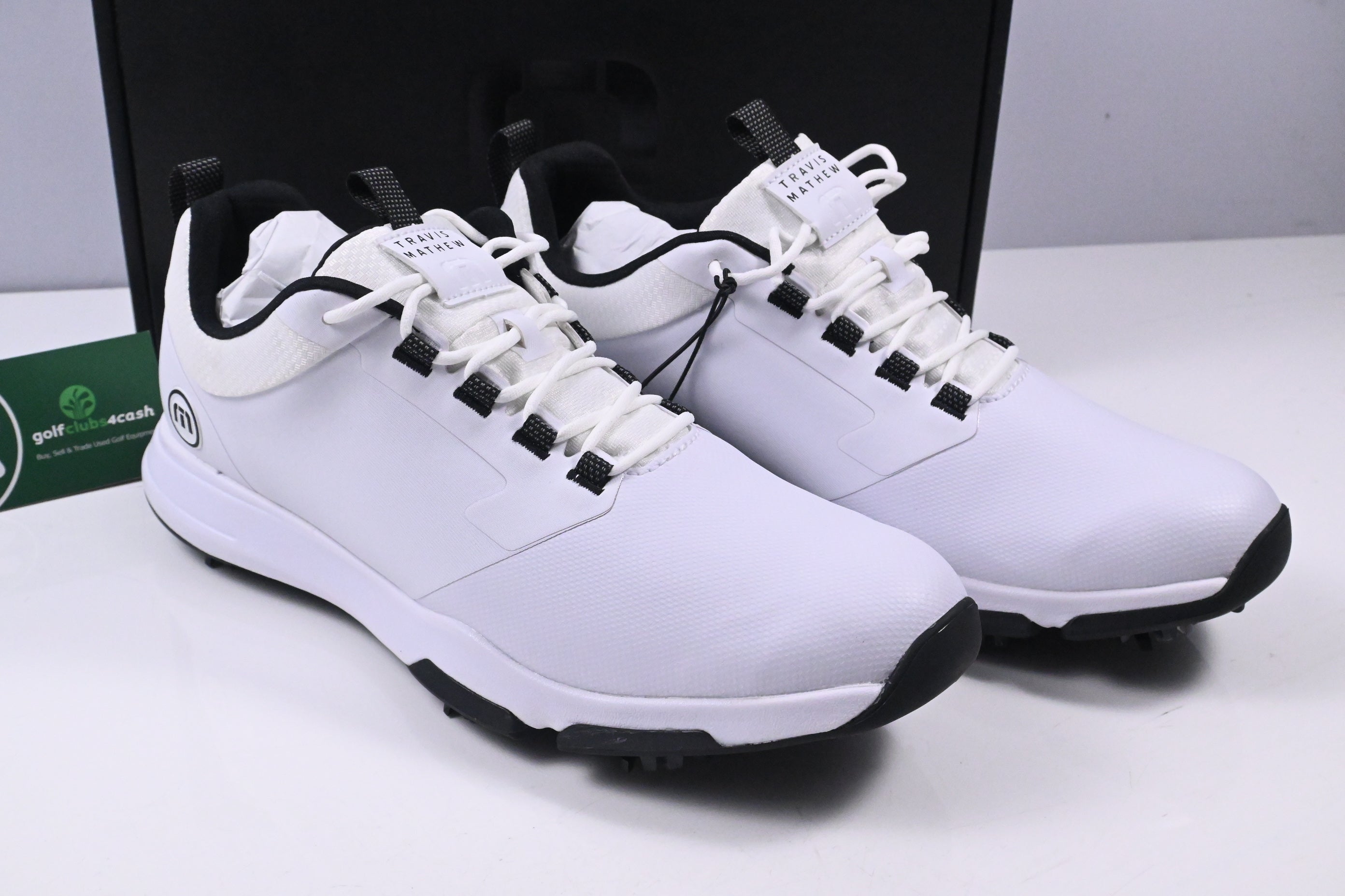 Travis Matthews The Ringer II Golf Shoes / Size UK 10.5 / White