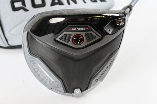 Callaway Quantum Max Driver / 10.5 Degree / Regular Flex Denali Frost Silver 50