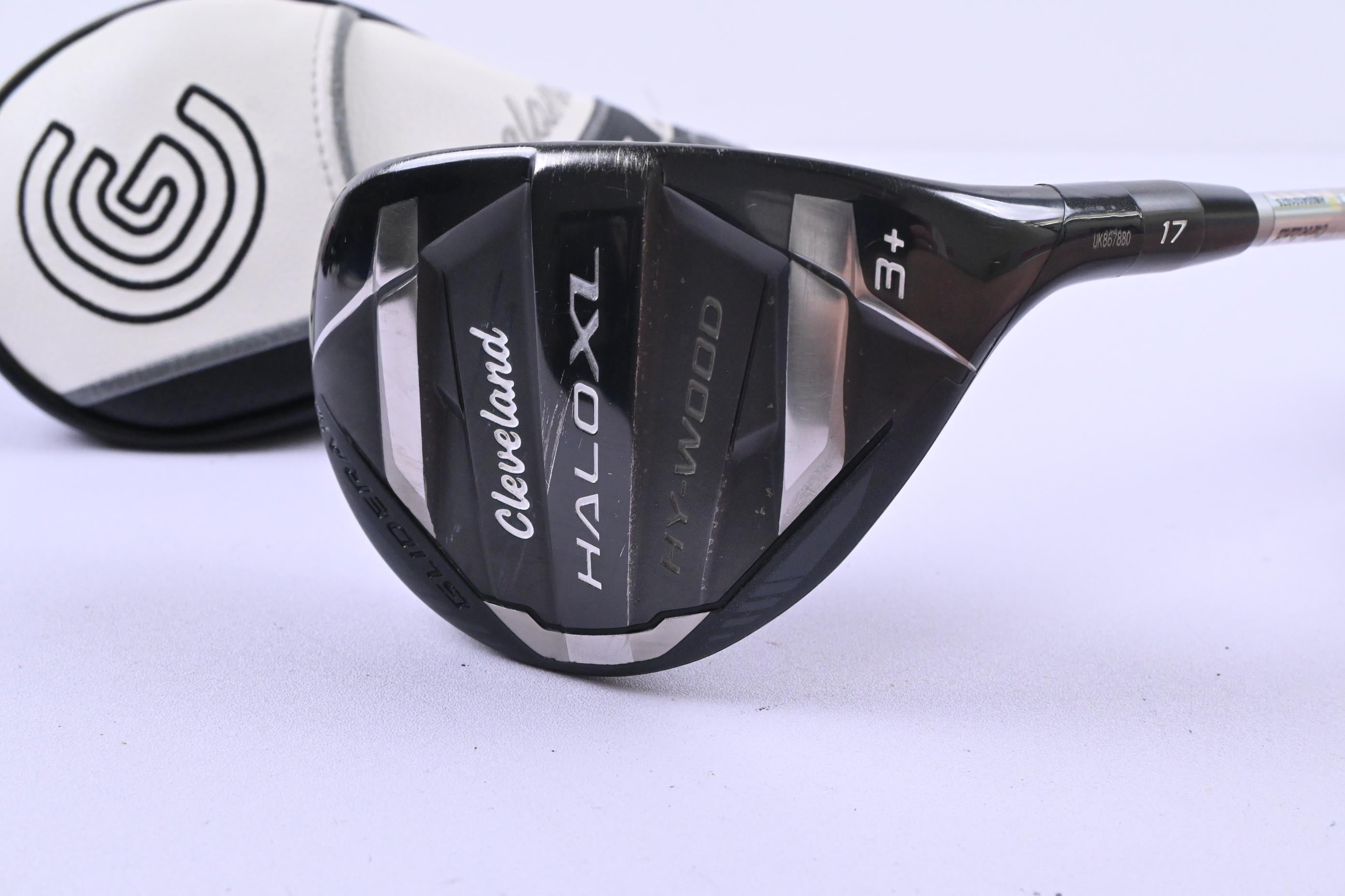 Cleveland Halo XL Hy-Wood #3 Hybrid / 17 Degree / Stiff Flex Aldila Ascent 40